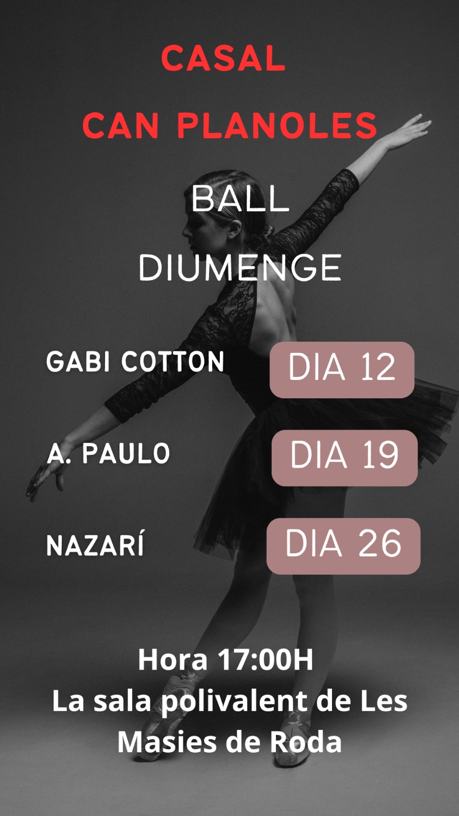 Ball amb Alberto Paulo
