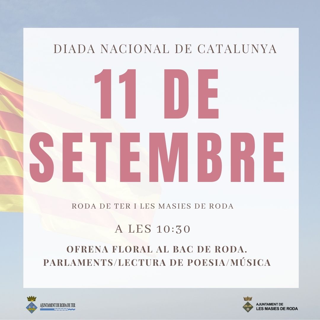 11 de Setembre, Diada Nacional de Catalunya