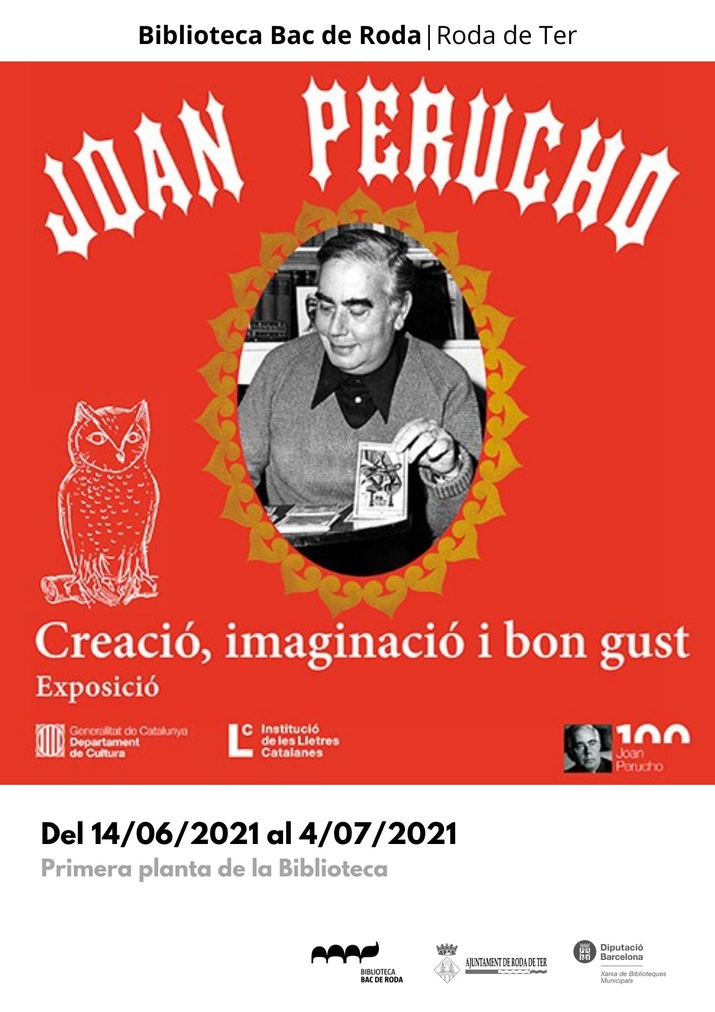 Exposició.  Joan Perucho. Creació, imaginació i bon gust