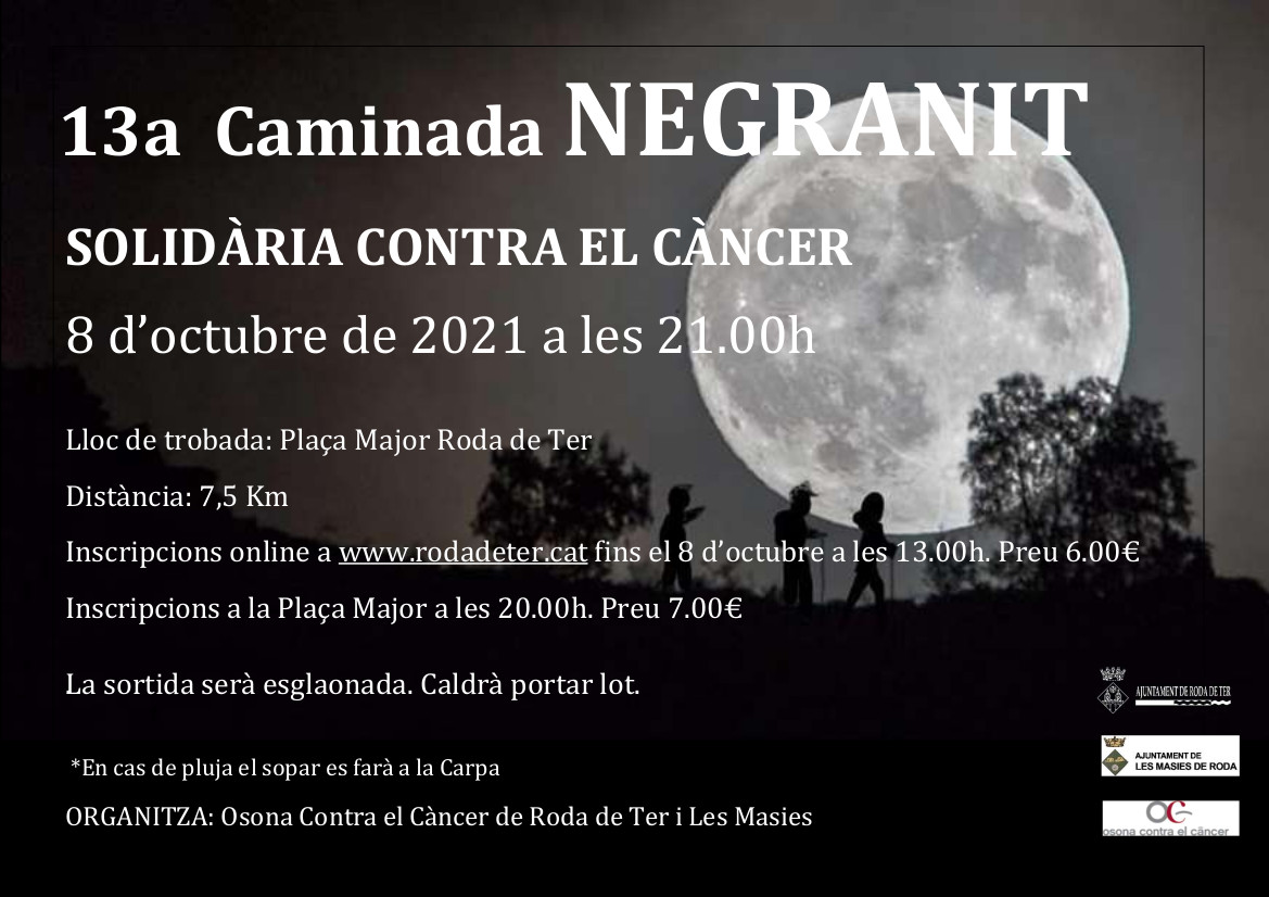 13a Caminada NEGRANIT