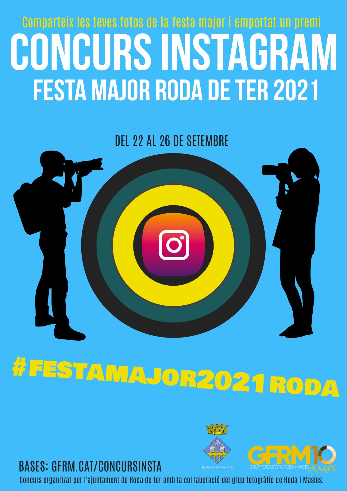 Cartell Concurs Instagram Festa Major 2021