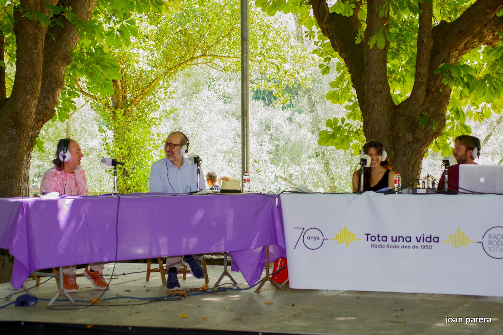 Ràdio Roda celebra els 70 anys amb un programa en directe als Jardins de la Blava