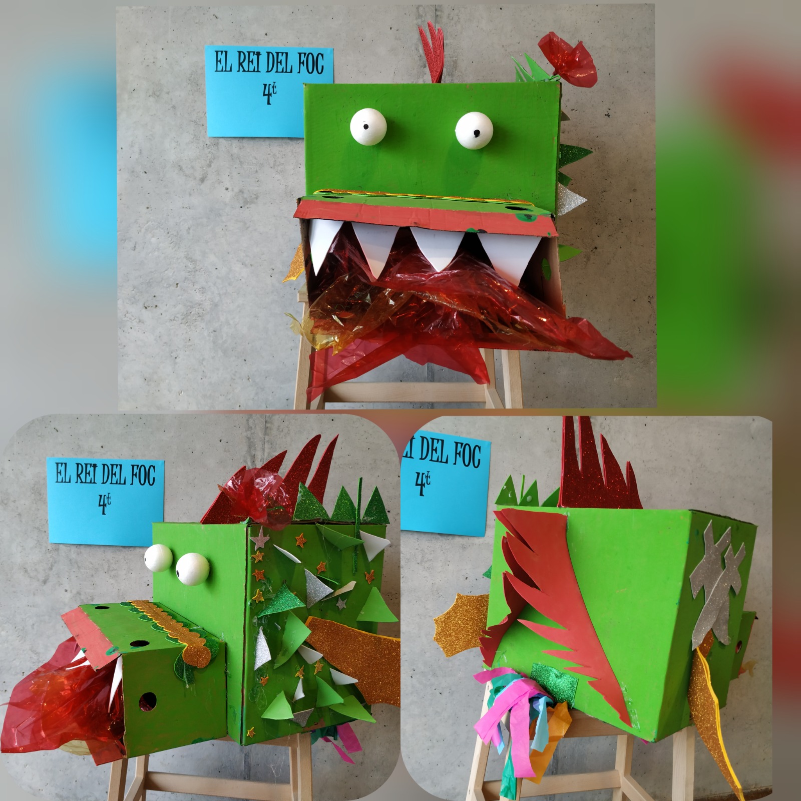 Guanyadors del concurs de dracs Sant Jordi 2021