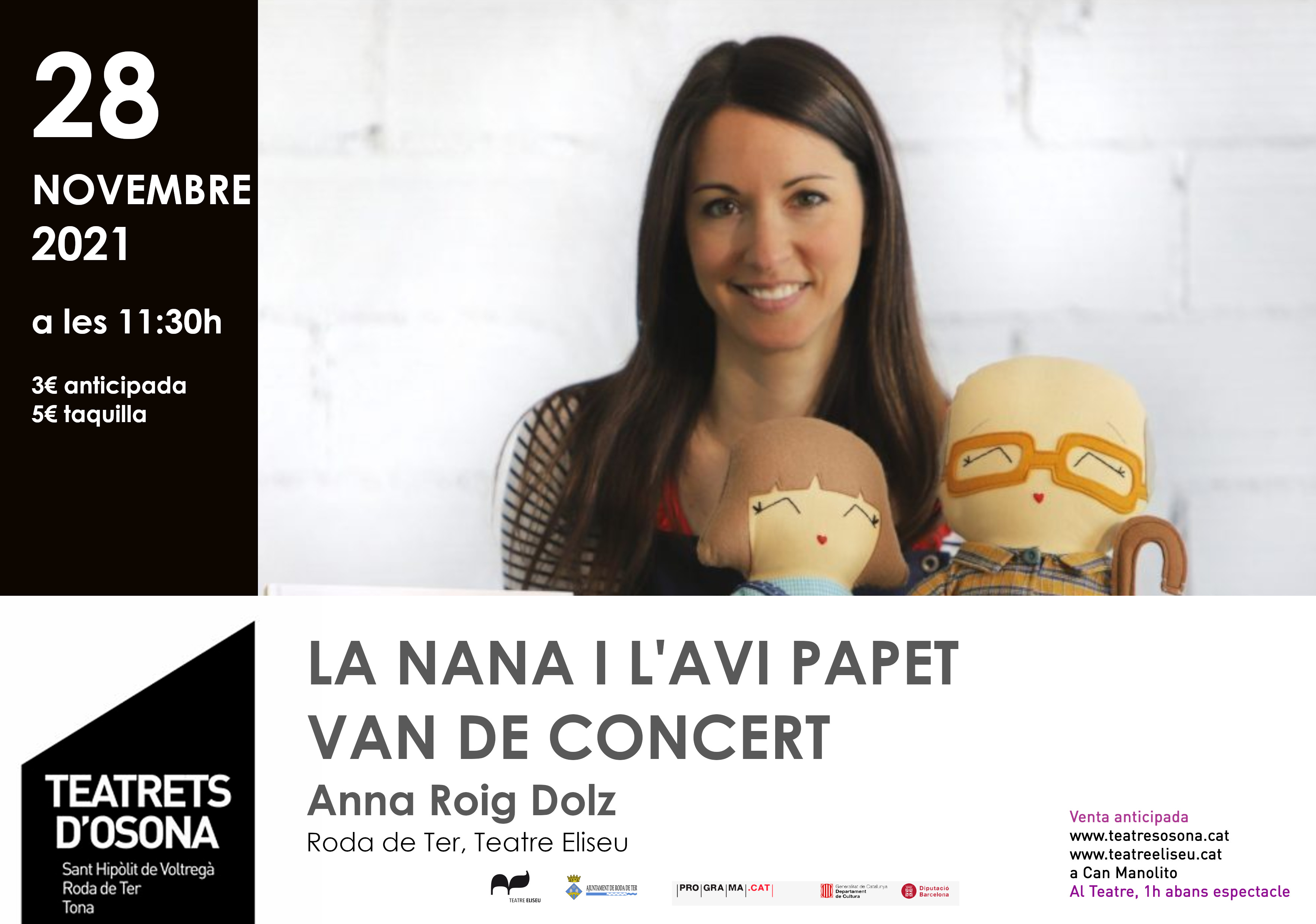 CANVI DE DATA. La nana i l'avi papet van de concert