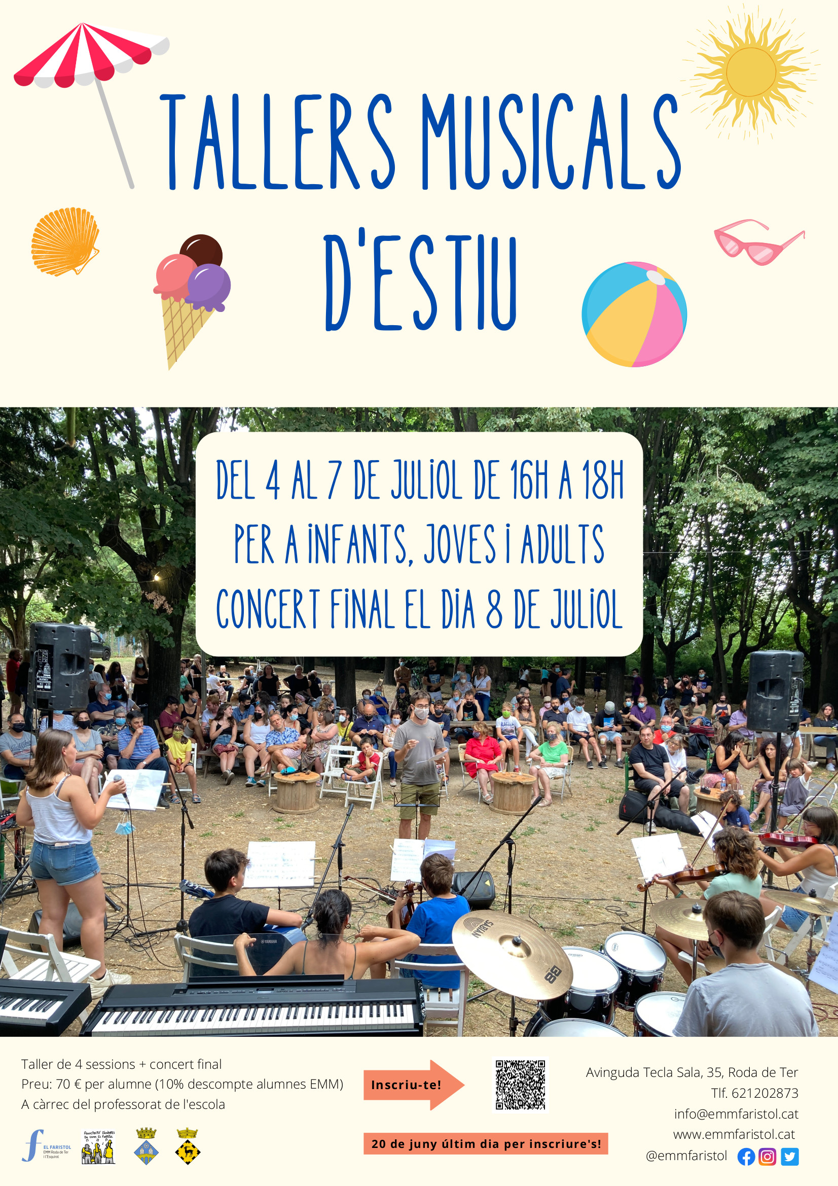 Tallers musicals. Estiu 2022