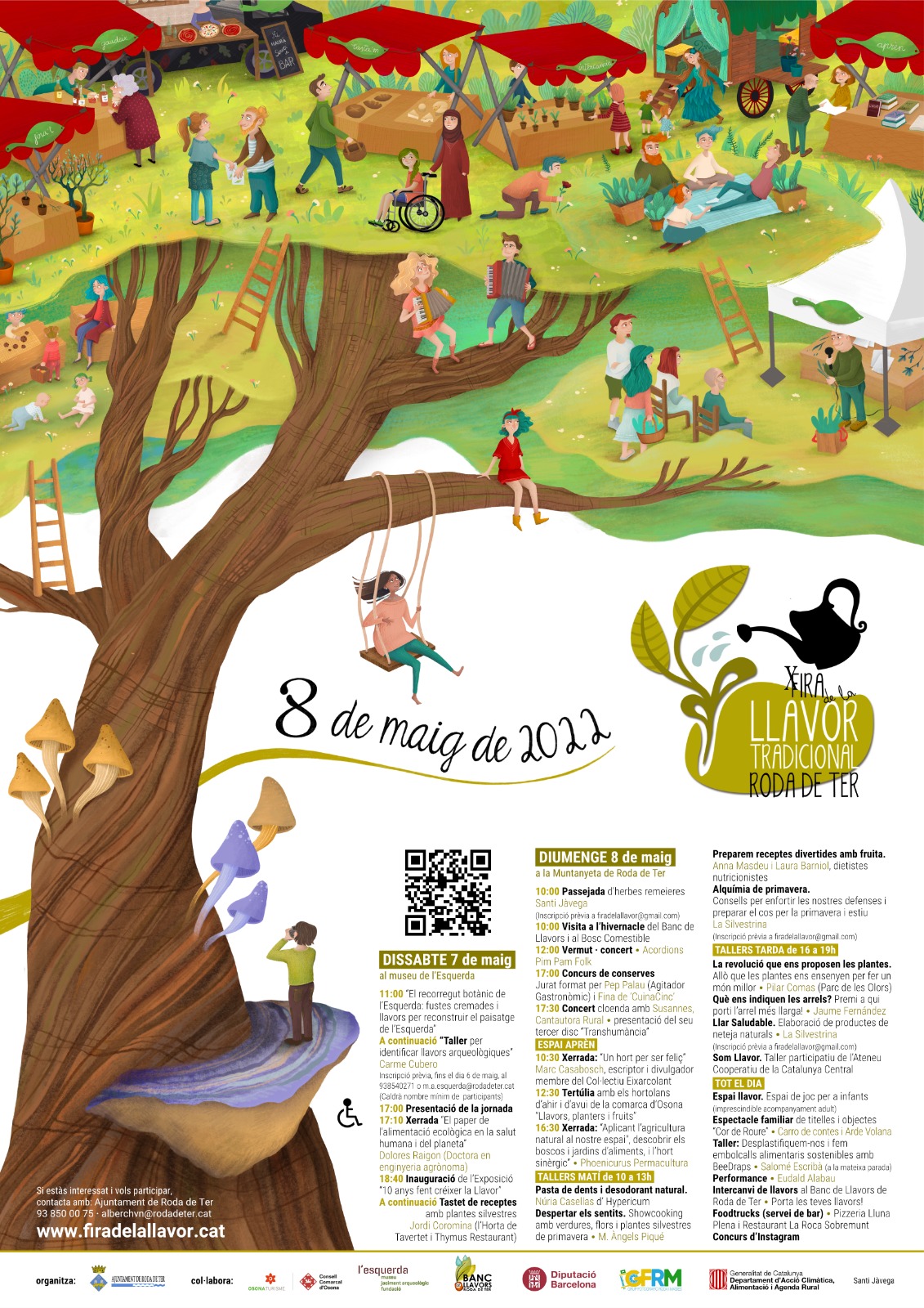 X Fira de la Llavor. Cartell i programa d'activitats