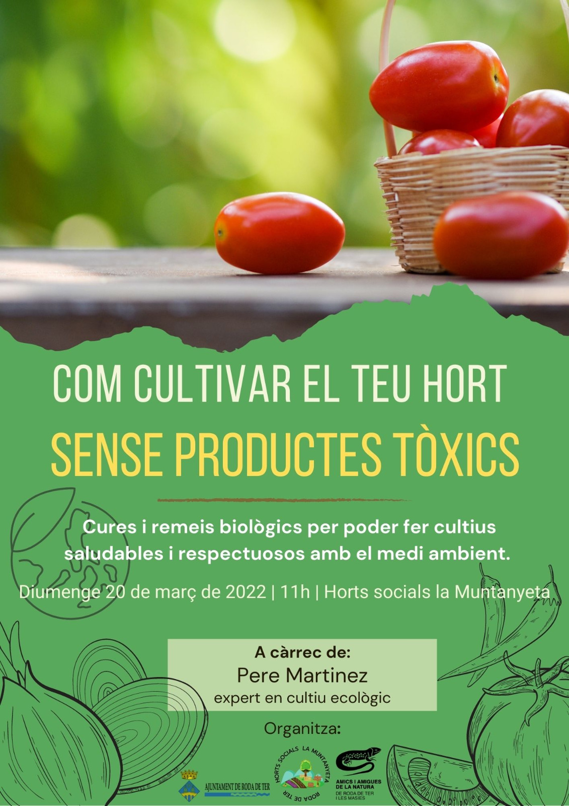 Com cultivar el teu hort sense productes tòxics