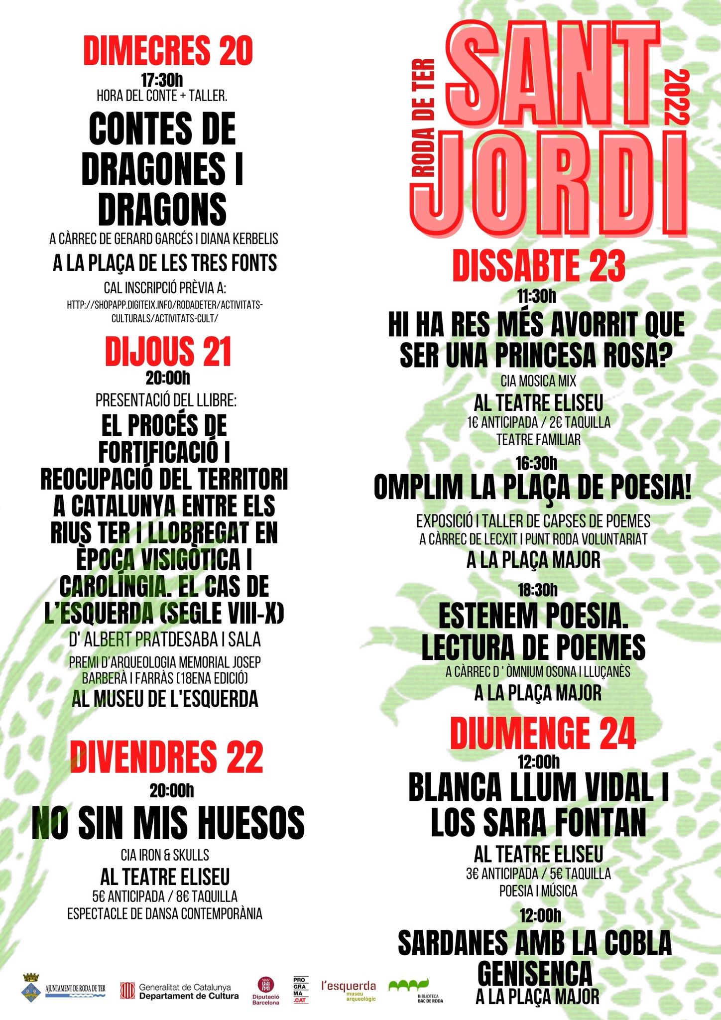 Sant Jordi | Presentació del llibre