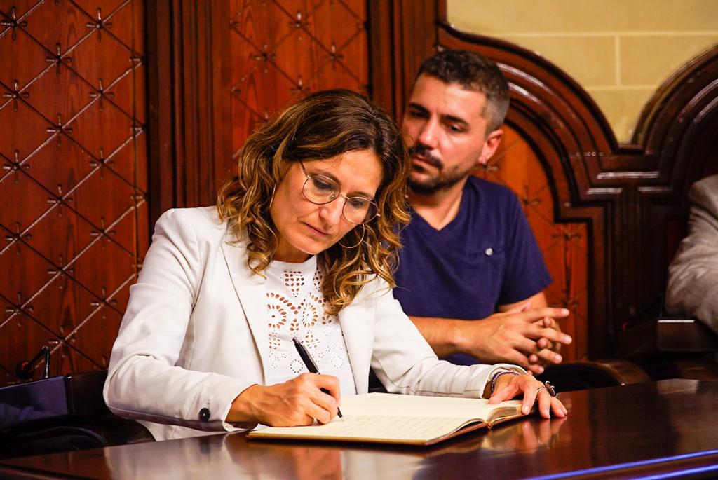 Visita de la consellera Laura Vilagrà