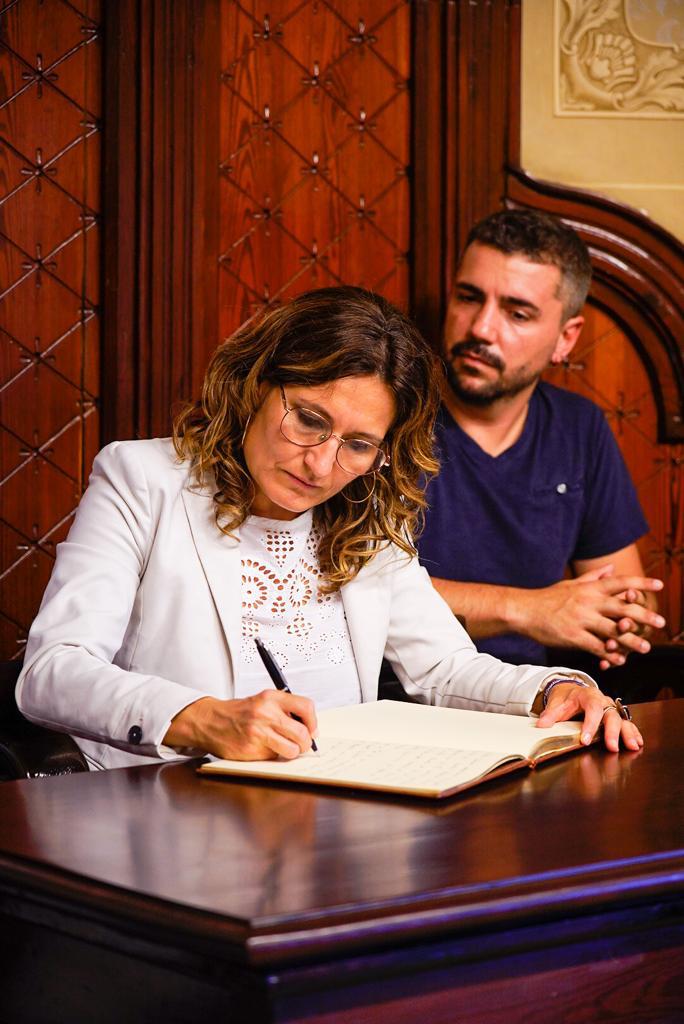 Visita de la consellera Laura Vilagrà