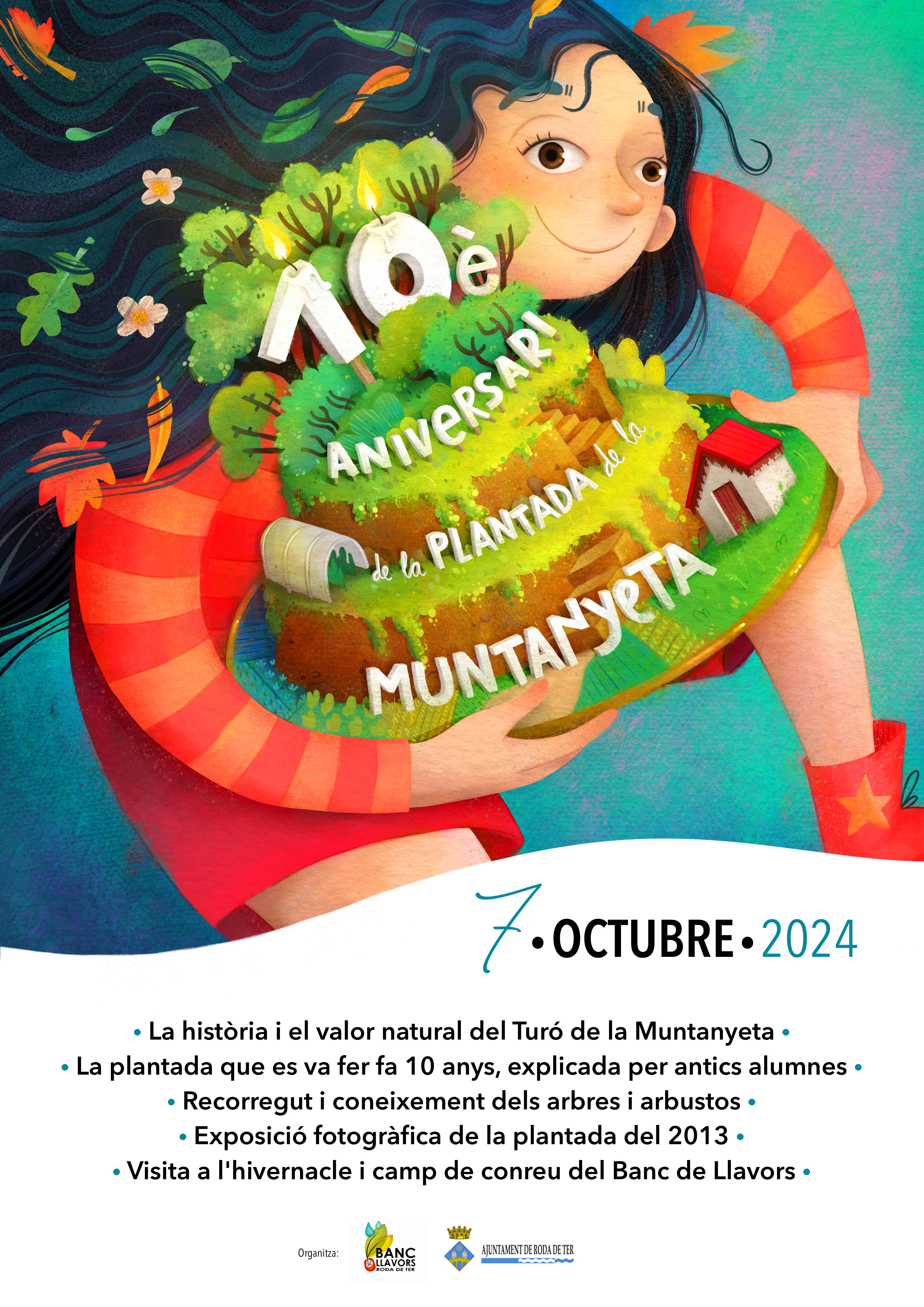 Celebrem el 10è aniversari de la plantada d'arbres de la Muntanyeta 