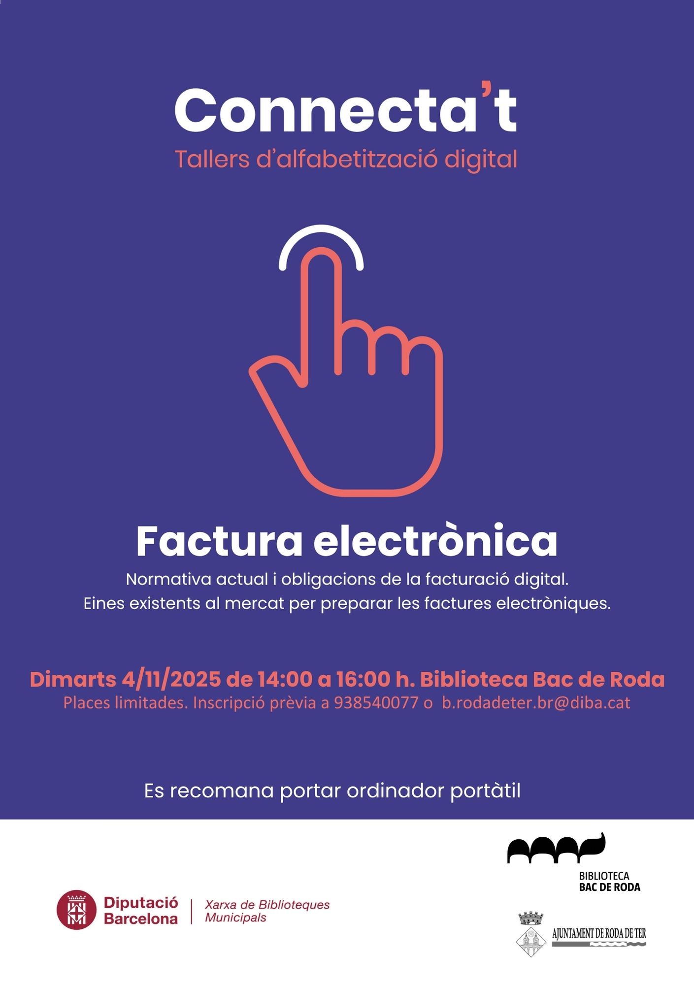 Formacions per fer tràmits digitals i enviar factures electròniques