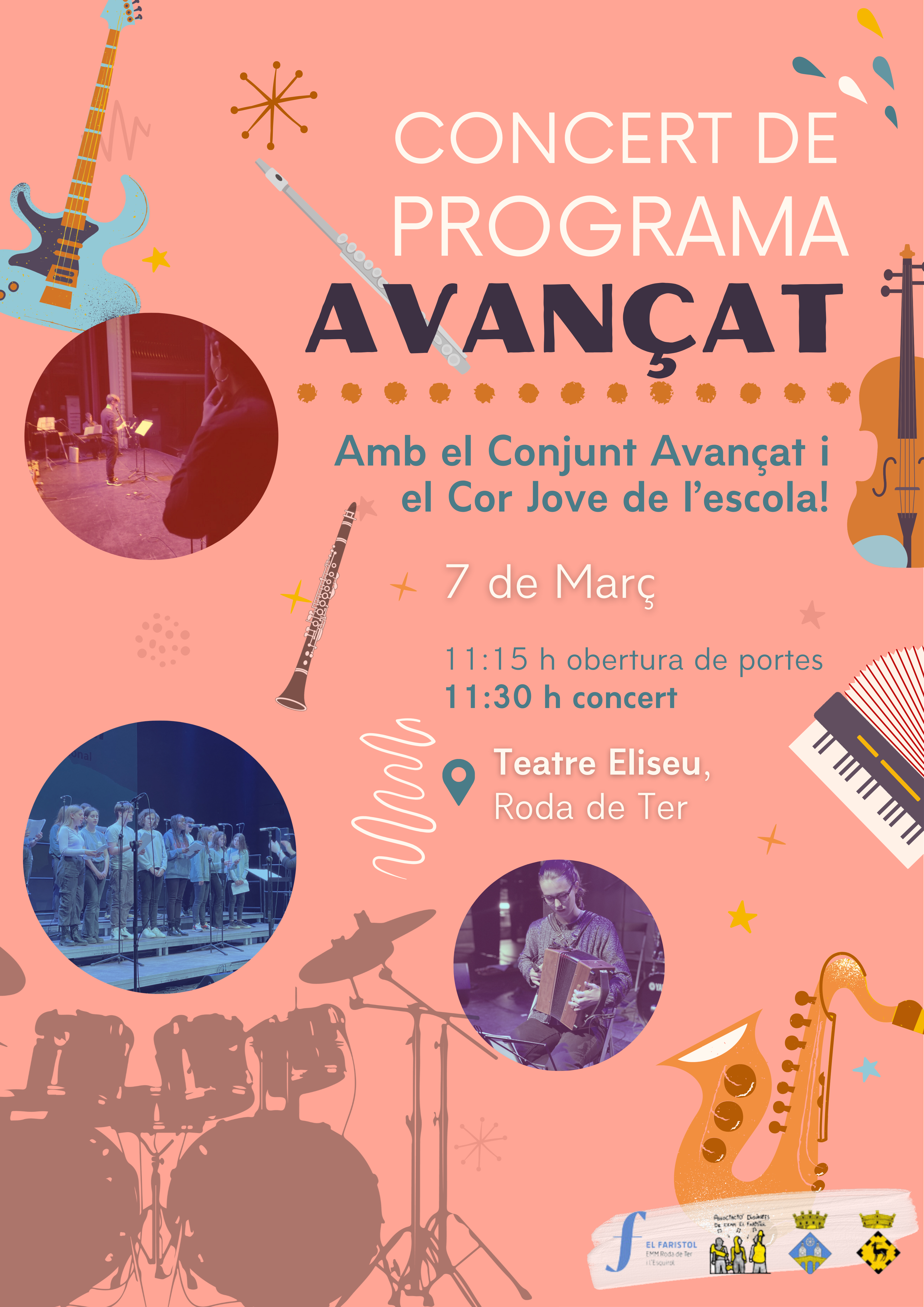 Concert de programa avançat dels alumnes de l'Escola de Música El Faristol