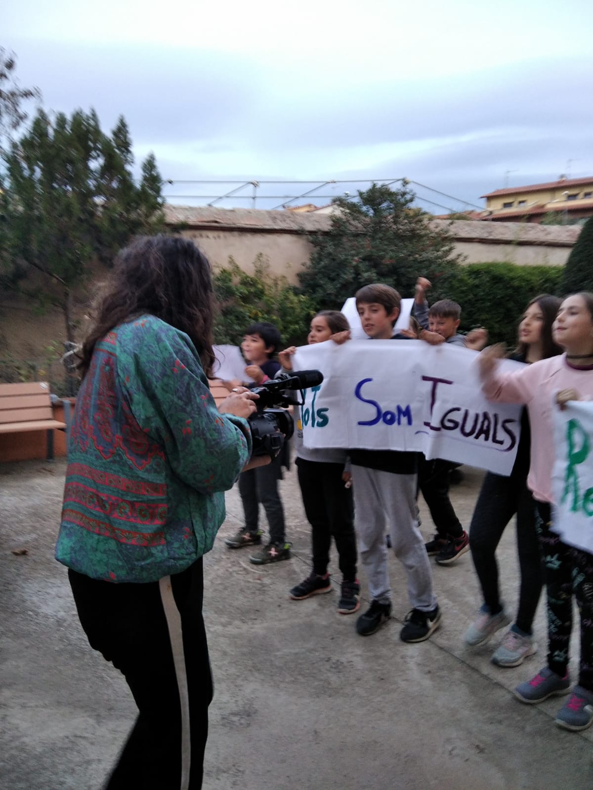 Diversos nens i nenes de 10 a 12 anys formen part del Consell d'Infants de Roda de Ter