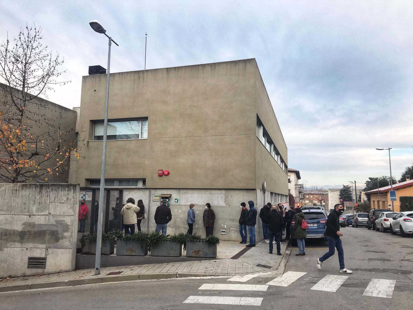 El cribratge massiu al CAP de Roda de Ter testa 365 persones i detecta 2 positiu asimptomàtics