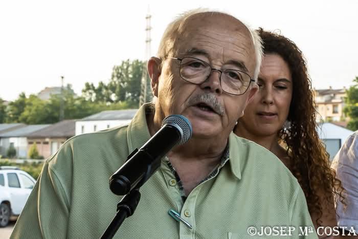 Xavier Carrera, president de la Societat de Pescadors Esportius de Roda de Ter