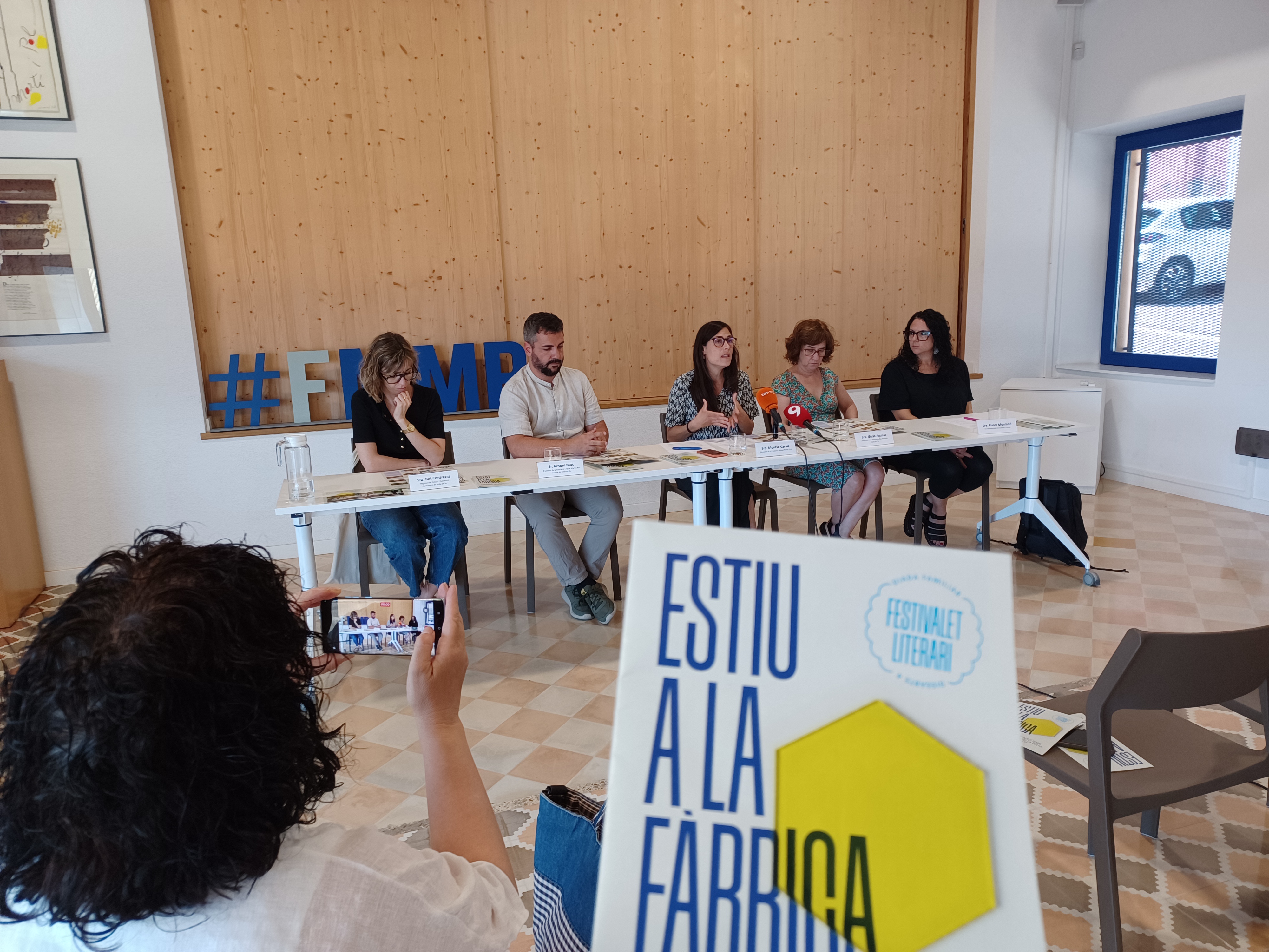 Presentaci&oacute; de la programaci&oacute; de l'Estiu a la f&agrave;brica 2026