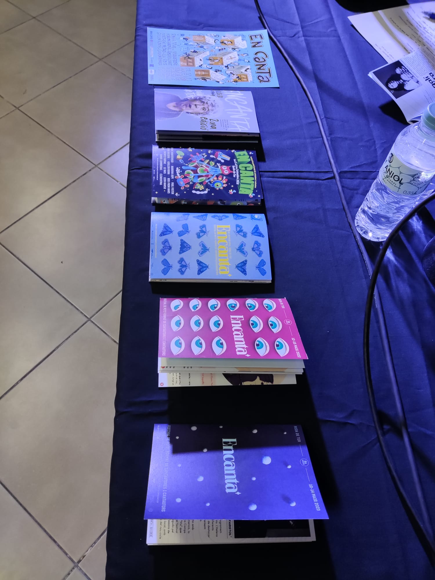 Roda de premsa de presentació de la 6a edició del Festival EnCanta