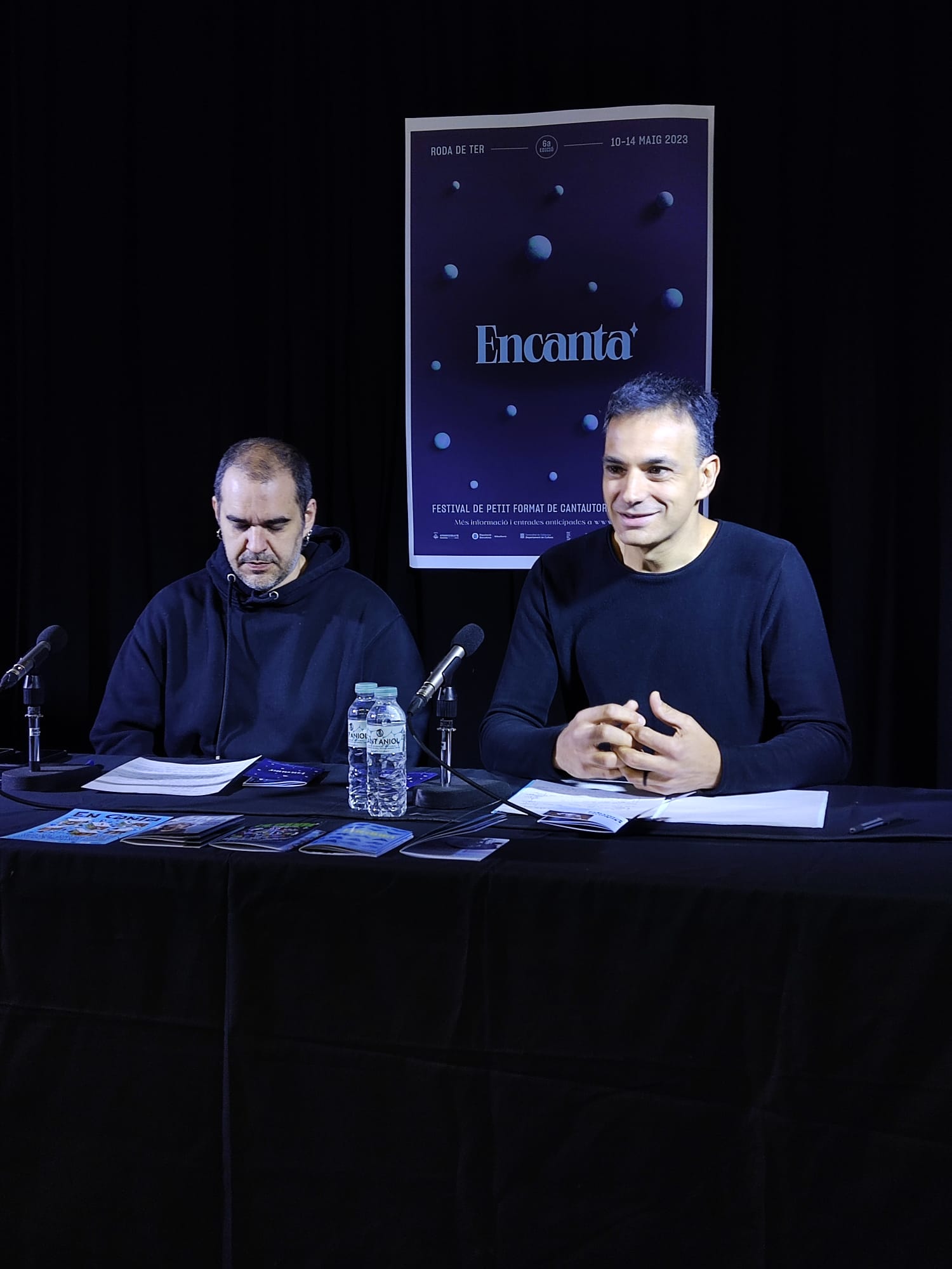 Roda de premsa de presentació de la 6a edició del Festival EnCanta