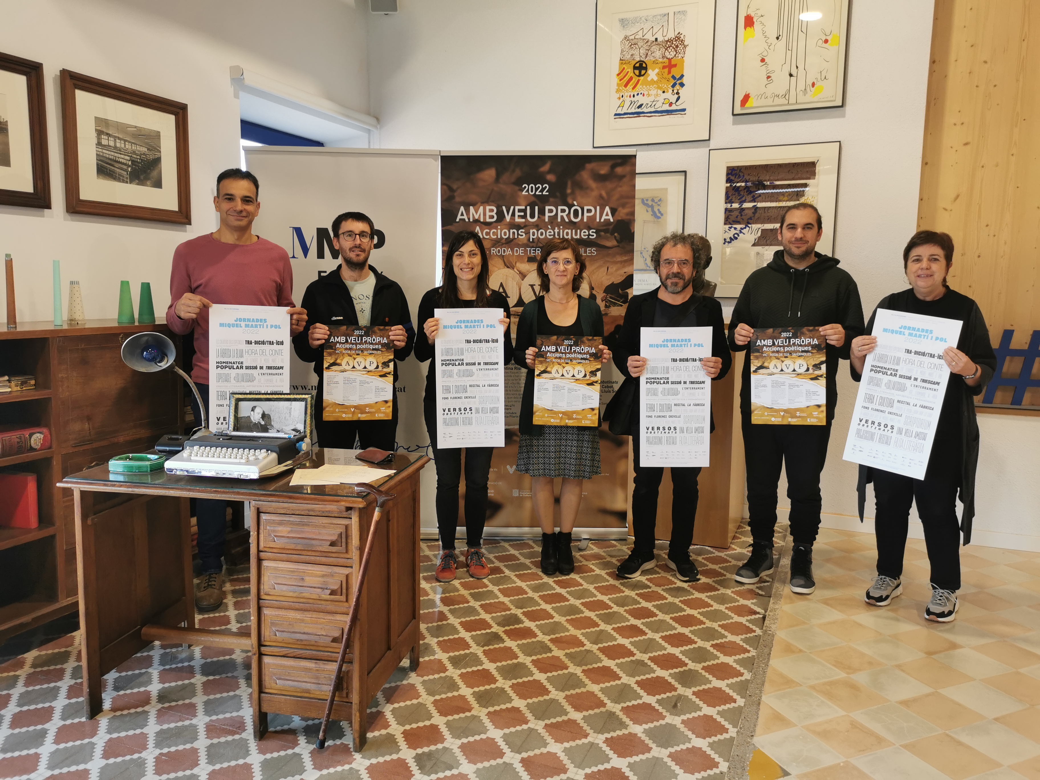 Presentació de les Jornades Miquel Martí i Pol 2022