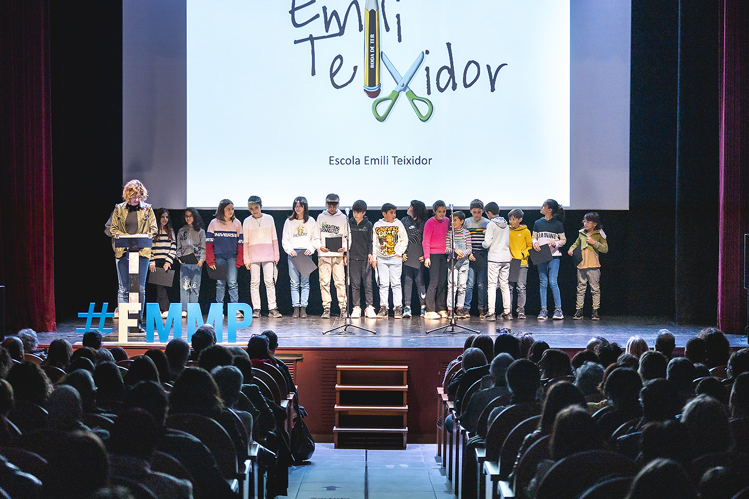 Homenatge popular a Miquel Martí i Pol, al Teatre Eliseu de Roda de Ter