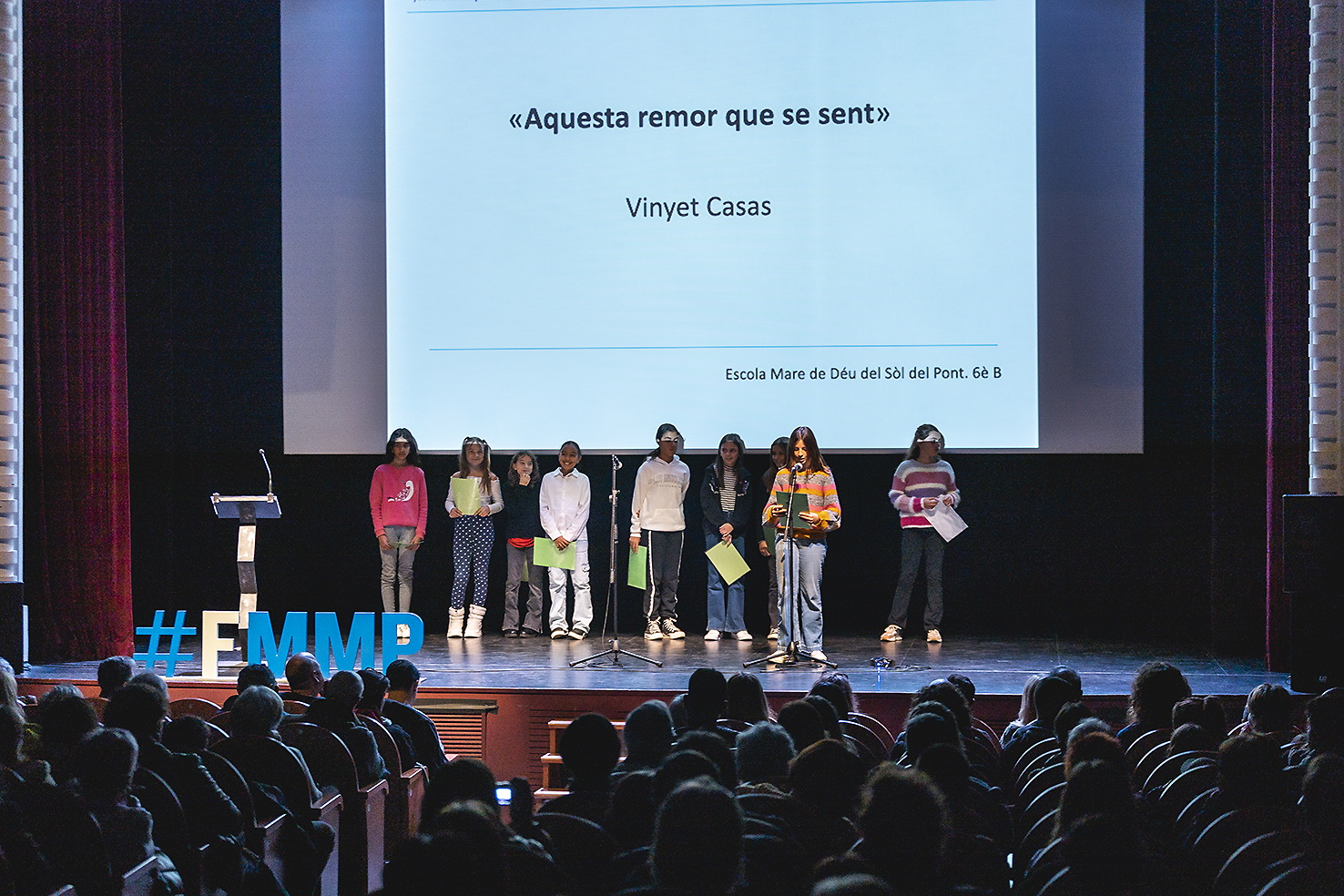 Homenatge popular a Miquel Martí i Pol, al Teatre Eliseu de Roda de Ter