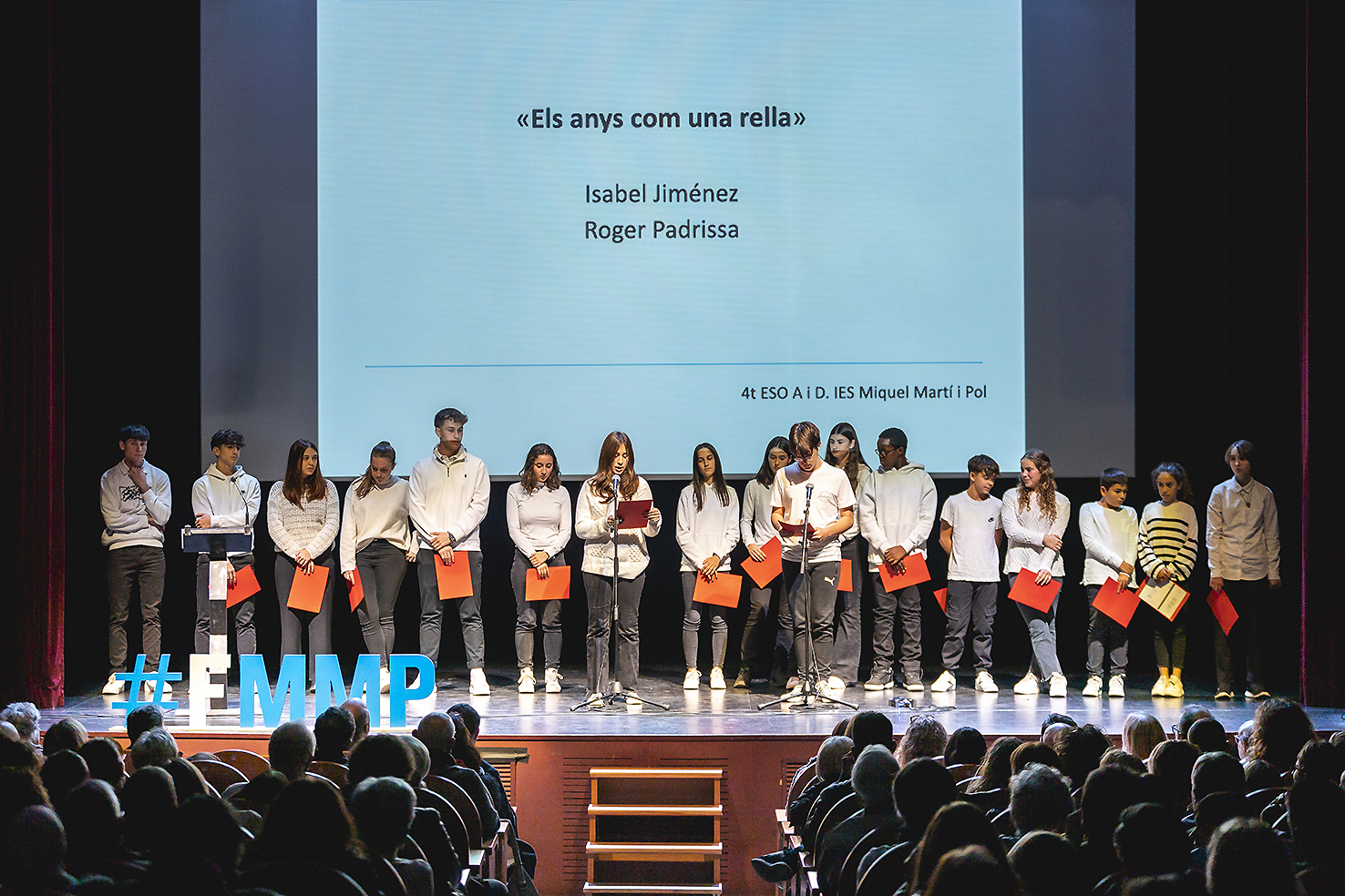 Homenatge popular a Miquel Martí i Pol, al Teatre Eliseu de Roda de Ter