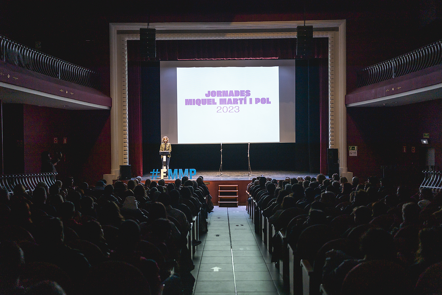Homenatge popular a Miquel Martí i Pol, al Teatre Eliseu de Roda de Ter