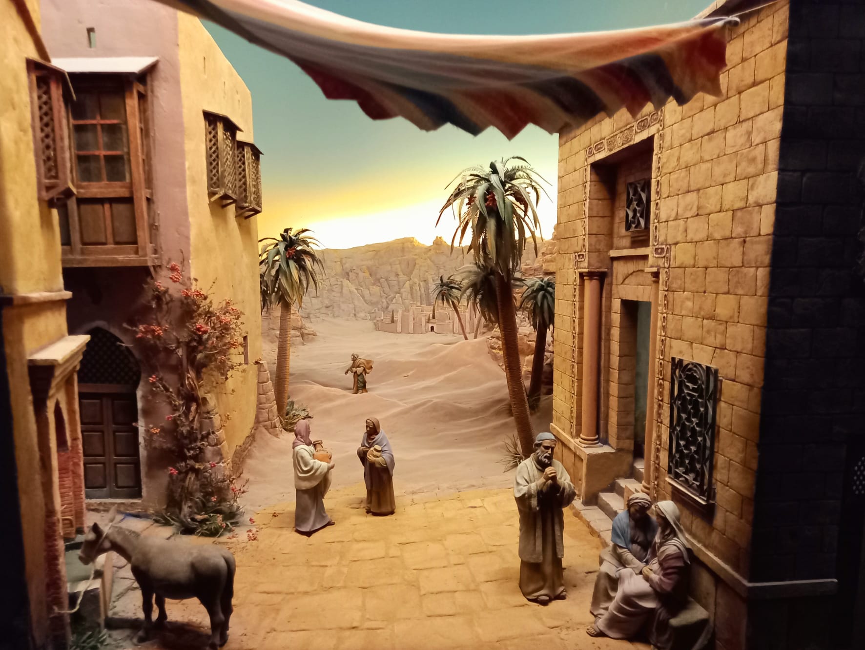 Obertura de la 51a exposició de diorames dels Pessebres de Roda de Ter