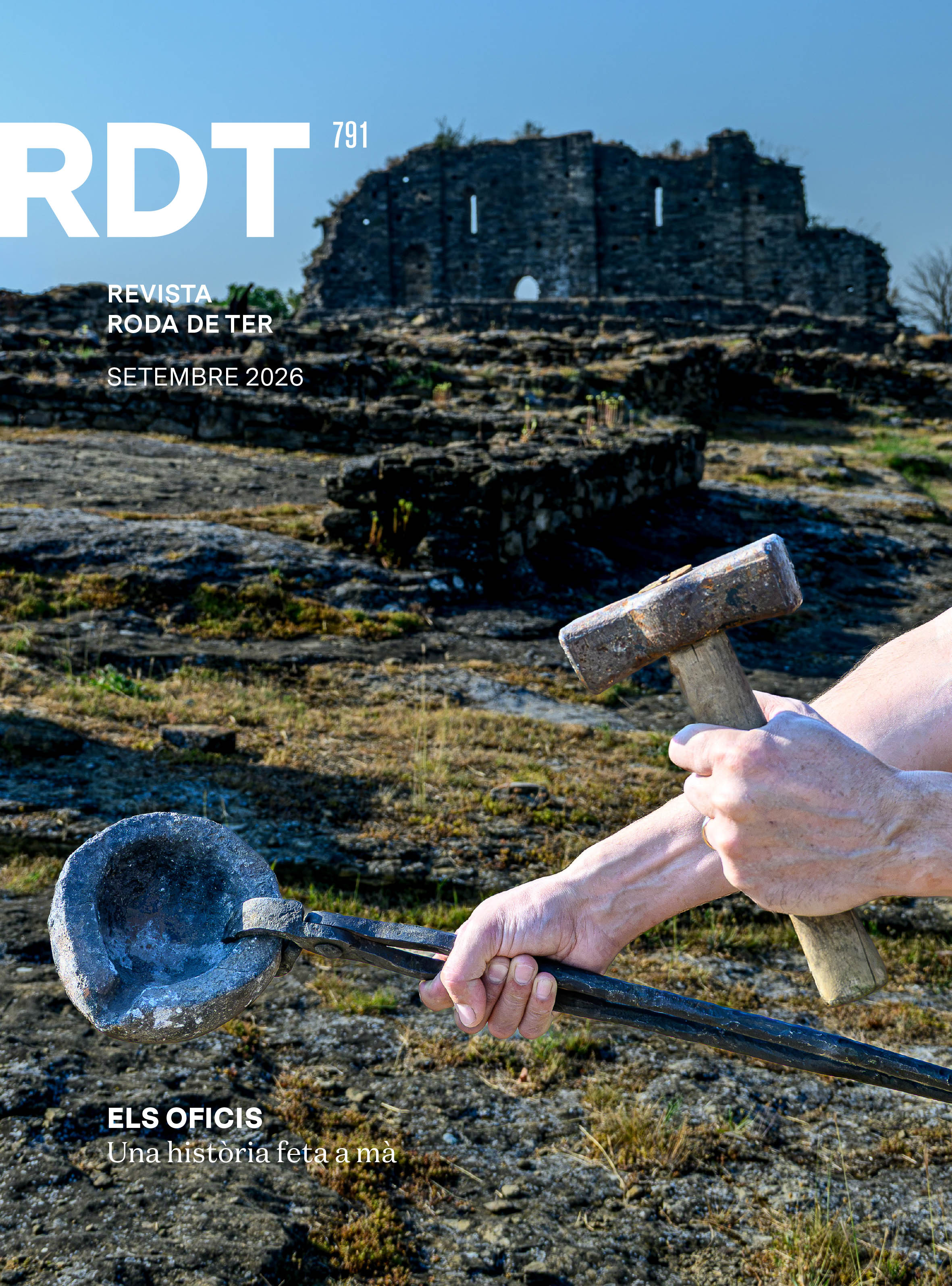Presentació del nou número de la Revista Roda de Ter, que aquest setembre arriba al número 791 amb un dossier especial dedicat a els oficis