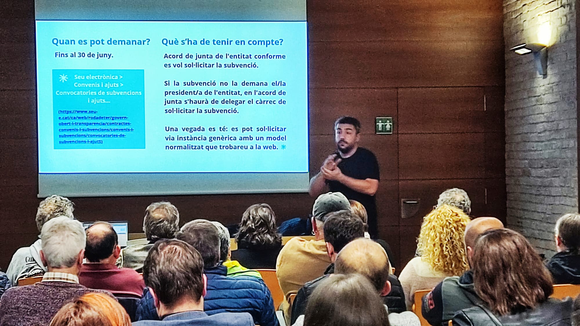 L'Ajuntament de Roda de Ter explica a les entitats el Pla Estratègic de Subvencions