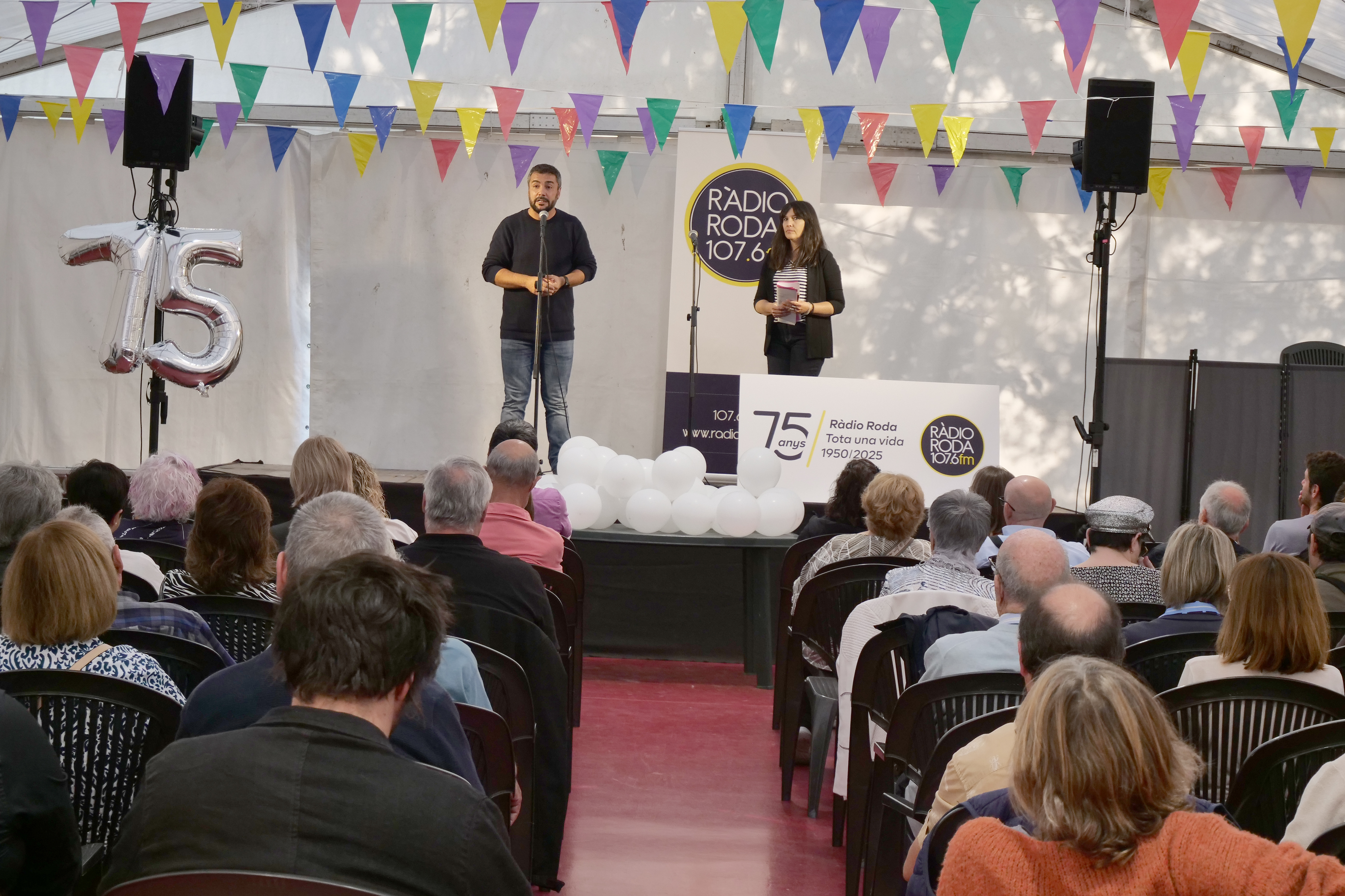 R&agrave;dio Roda celebra la festa del 75 aniversari