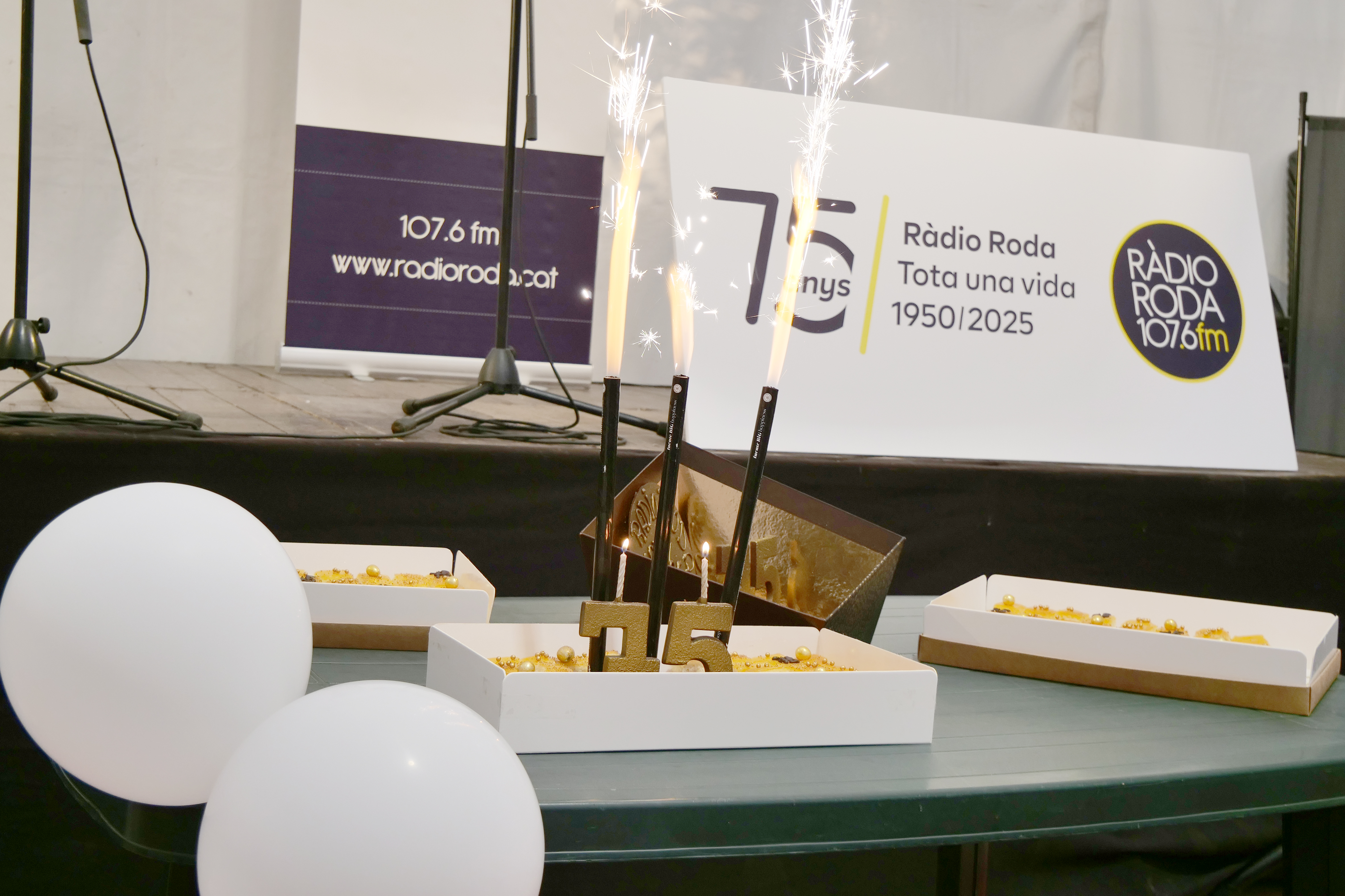 R&agrave;dio Roda celebra la festa del 75 aniversari