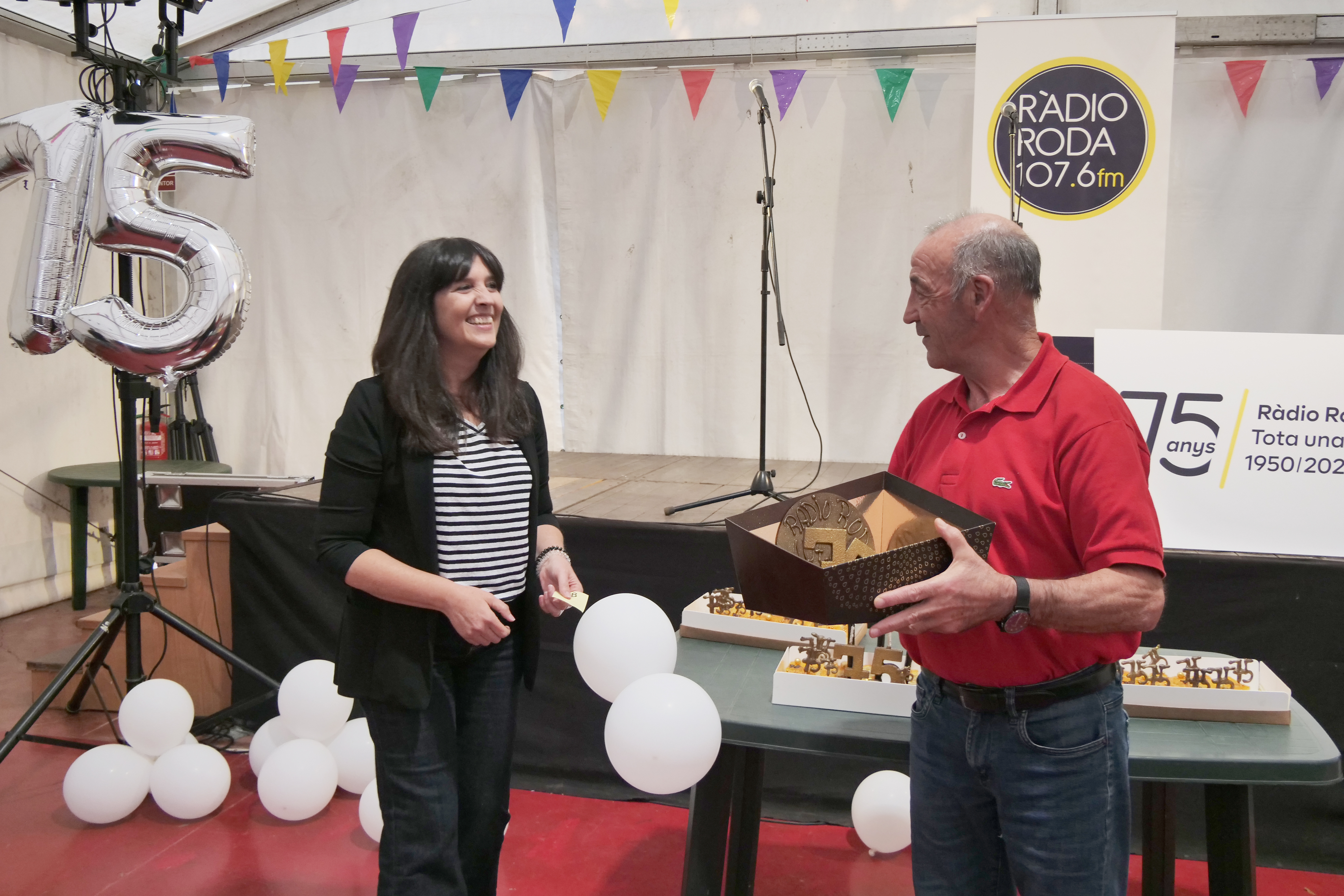 R&agrave;dio Roda celebra la festa del 75 aniversari