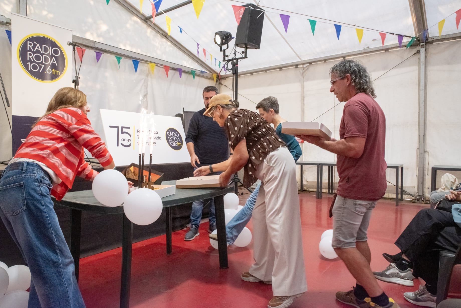 R&agrave;dio Roda celebra la festa del 75 aniversari
