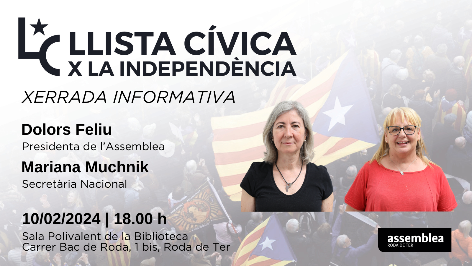 Xerrada informativa sobre la Llista Cívica per la Independència