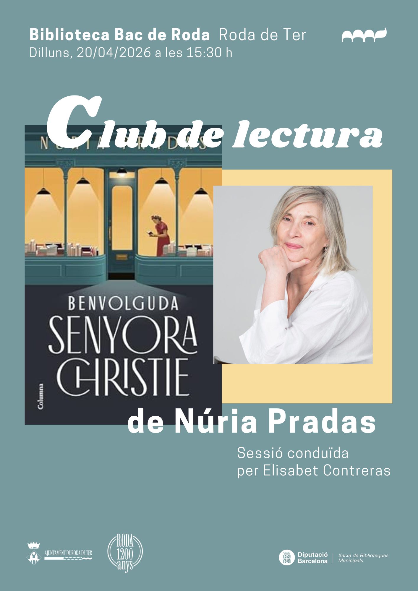 Club de lectura - Benvolguda senyora Christie