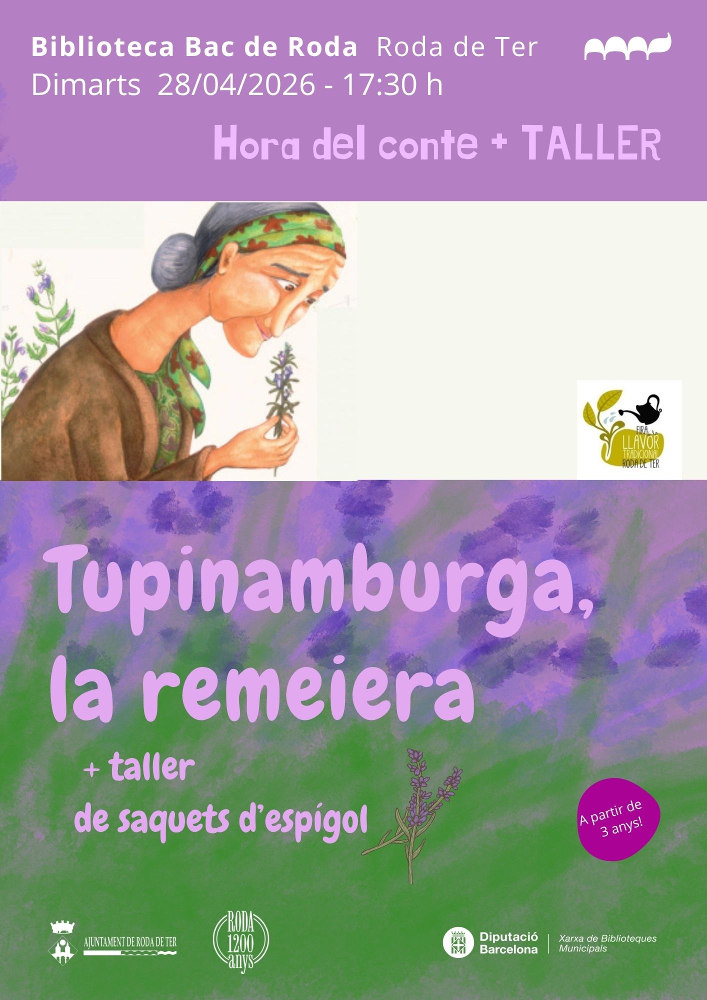 Hora del conte + taller - Tupinamburga, la remeiera