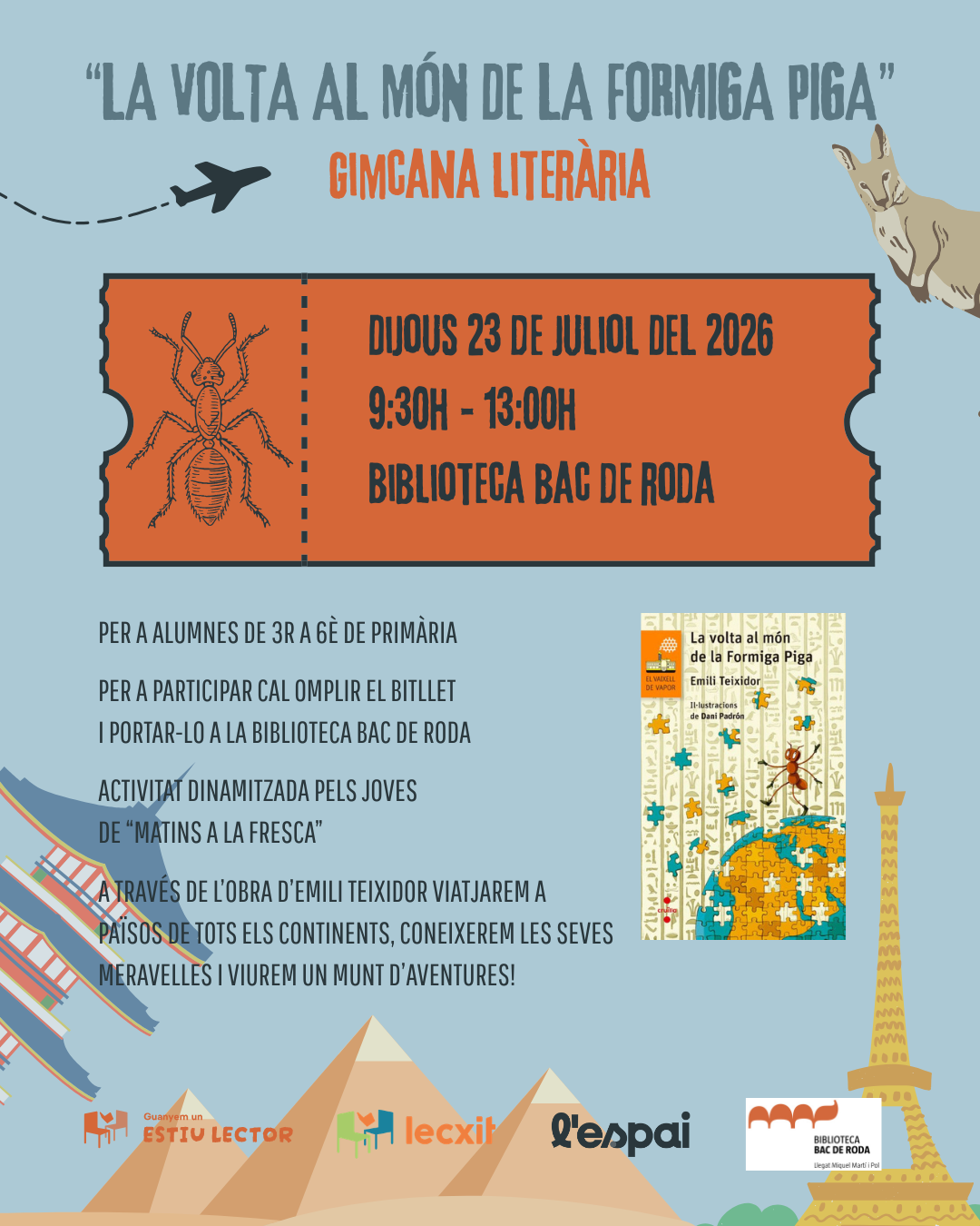 Gimcana liter&agrave;ria 