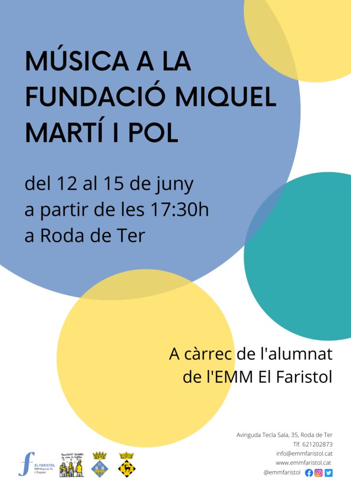 Música a la Fundació Miquel Martí i Pol