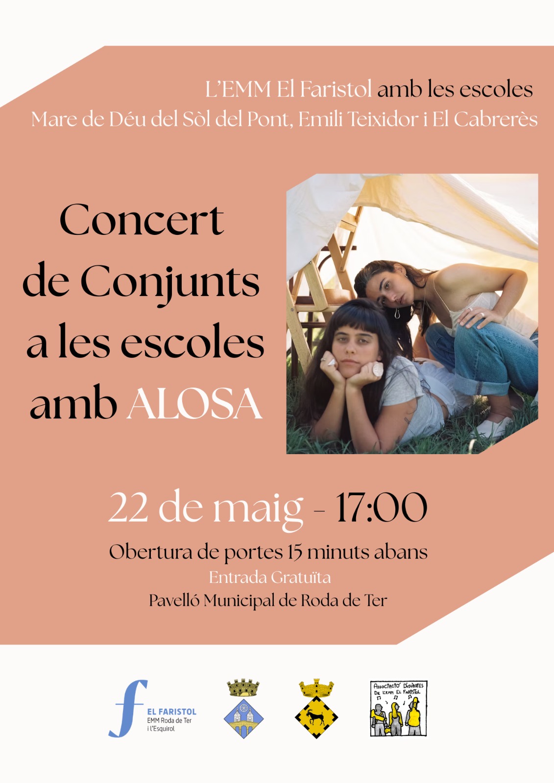 Concert de conjunts a les escoles amb Alosa
