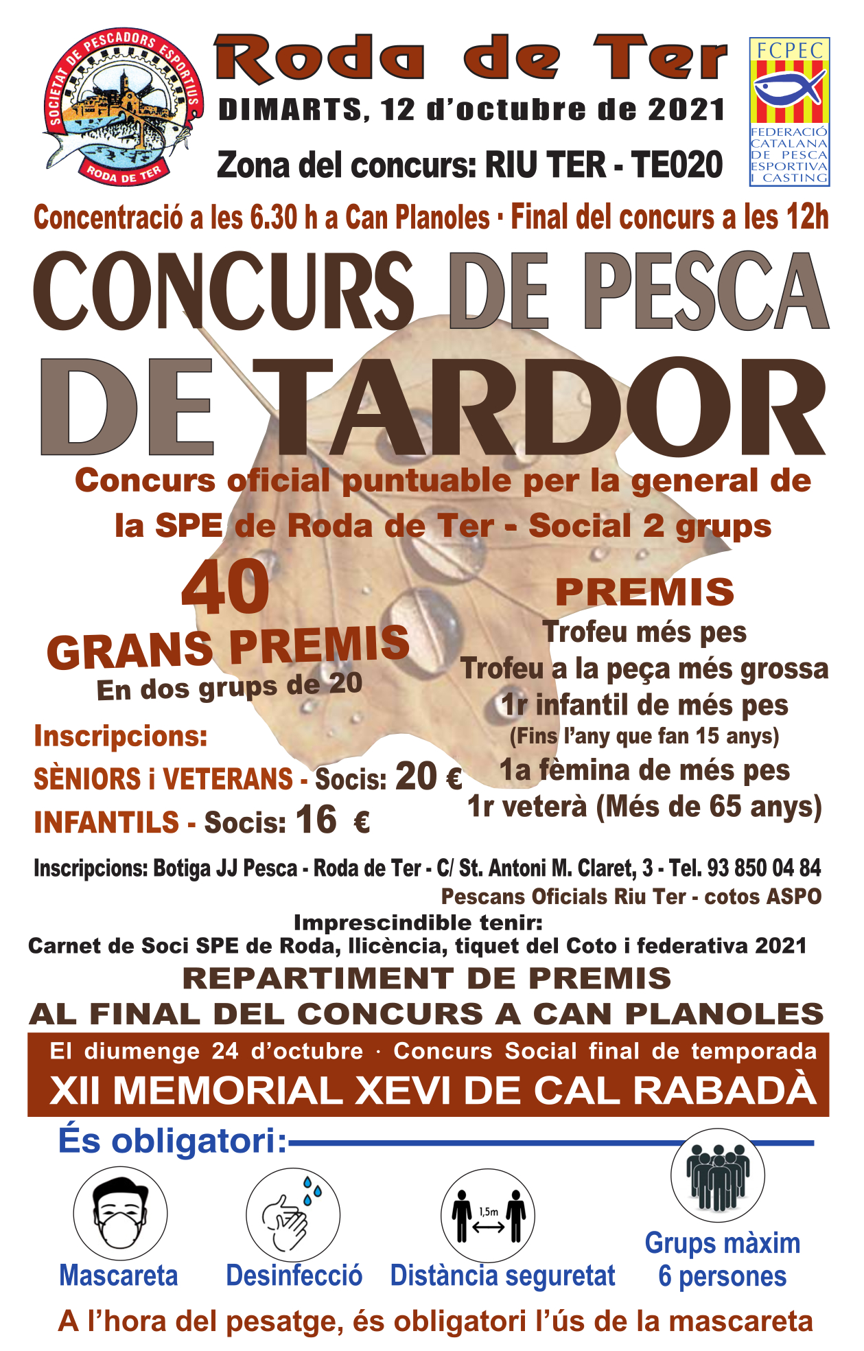 Concurs de pesca de tardor