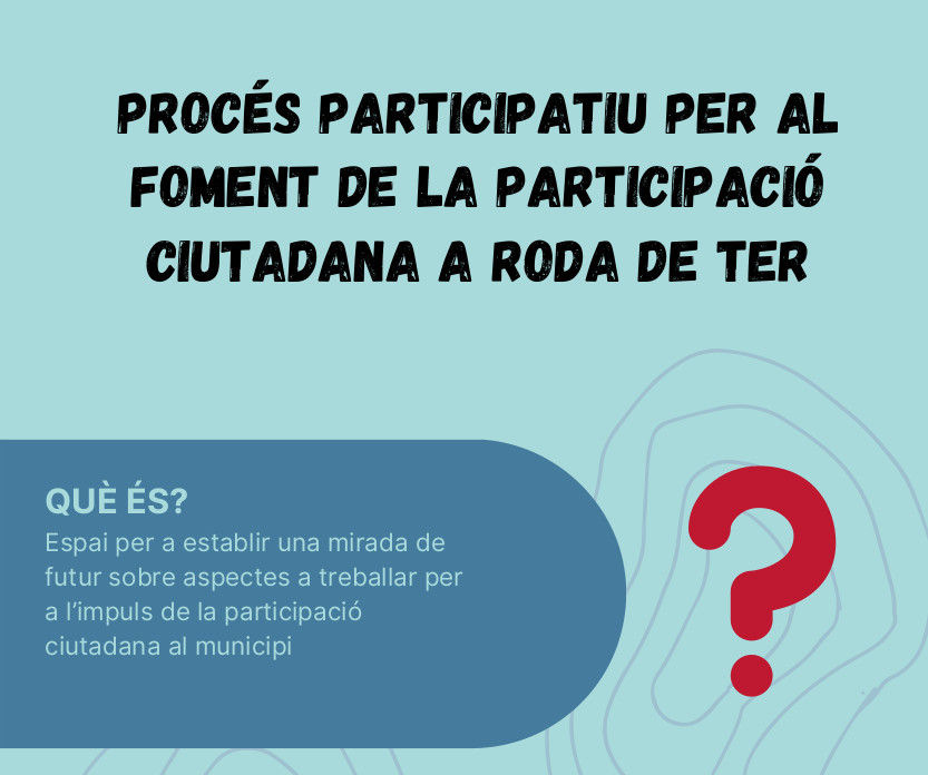 Sessions participatives per al foment de la participació ciutadana 