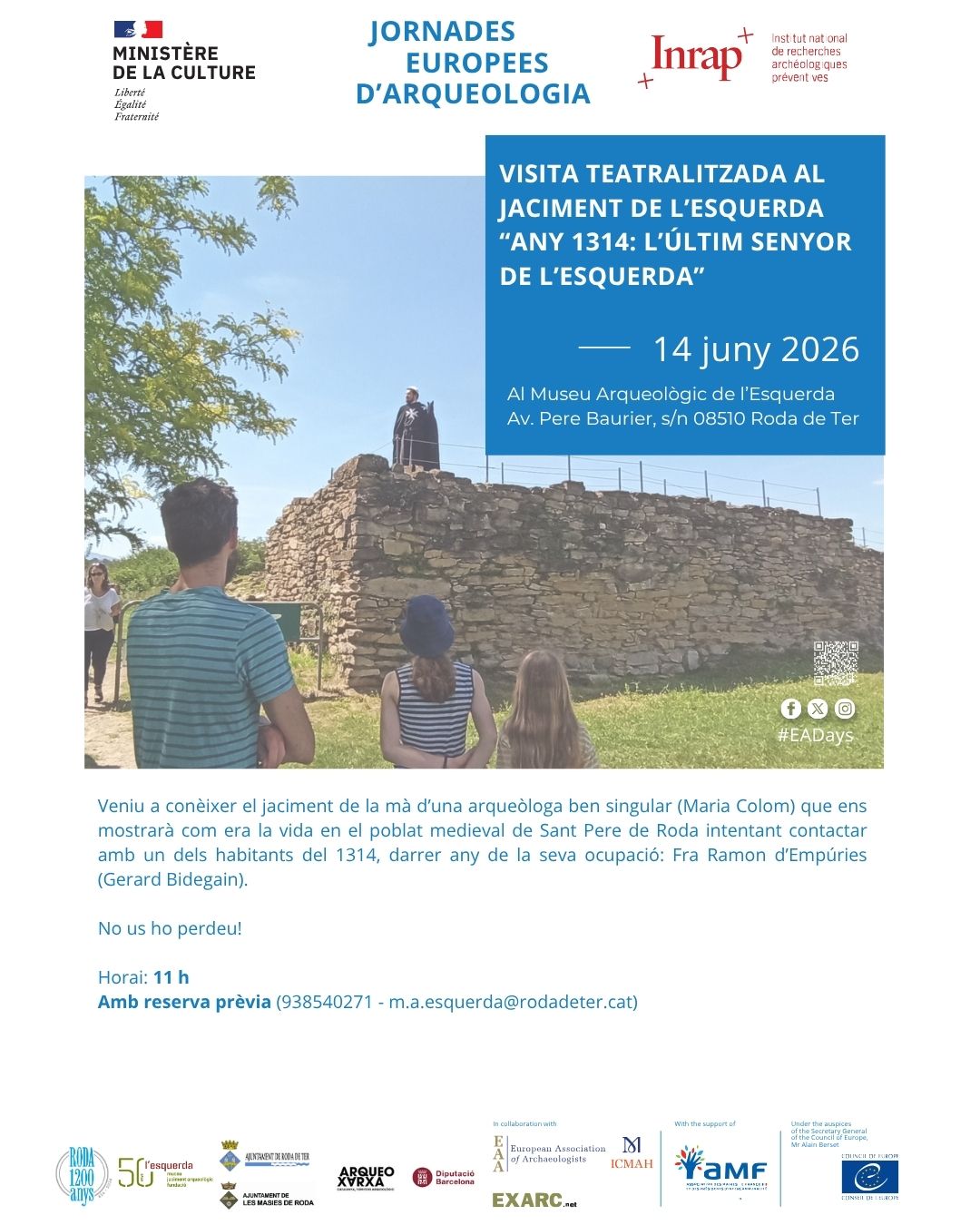  Jornades Europees d'Arqueologia al Museu Arqueol&ograve;gic de l'Esquerda