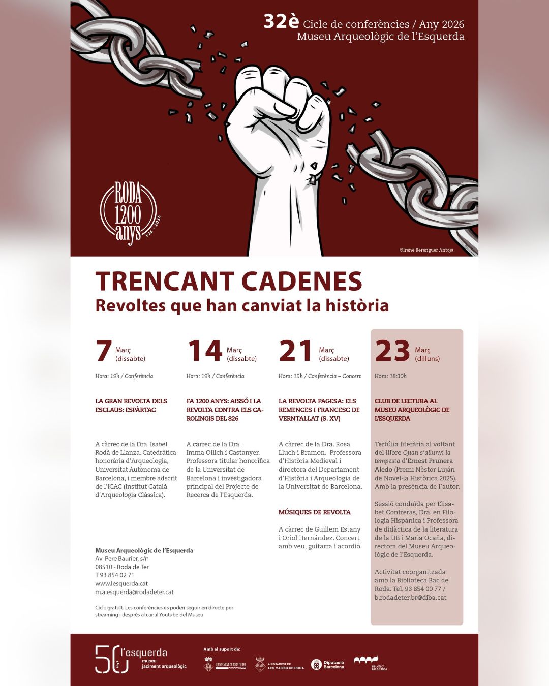 1200 anys | Confer&egrave;ncia 