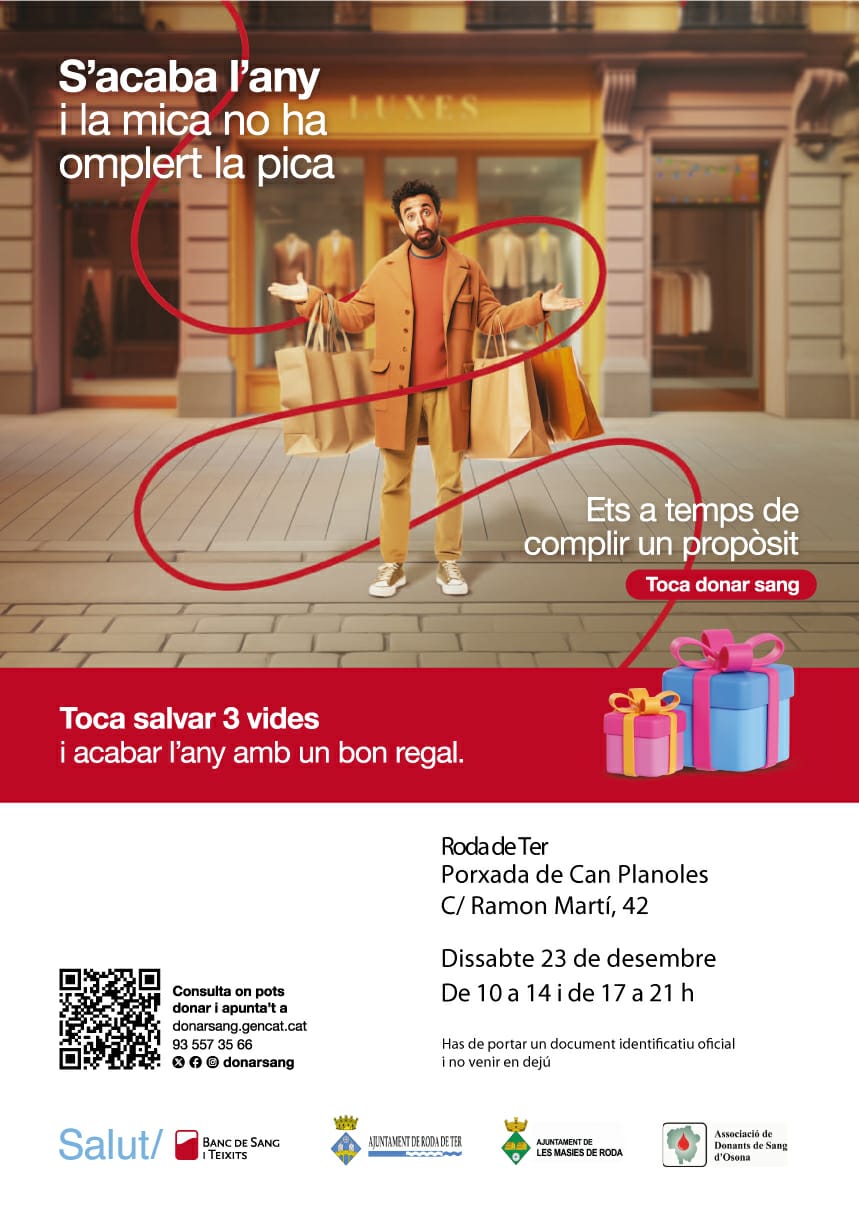Roda per Nadal | Acapte de sang