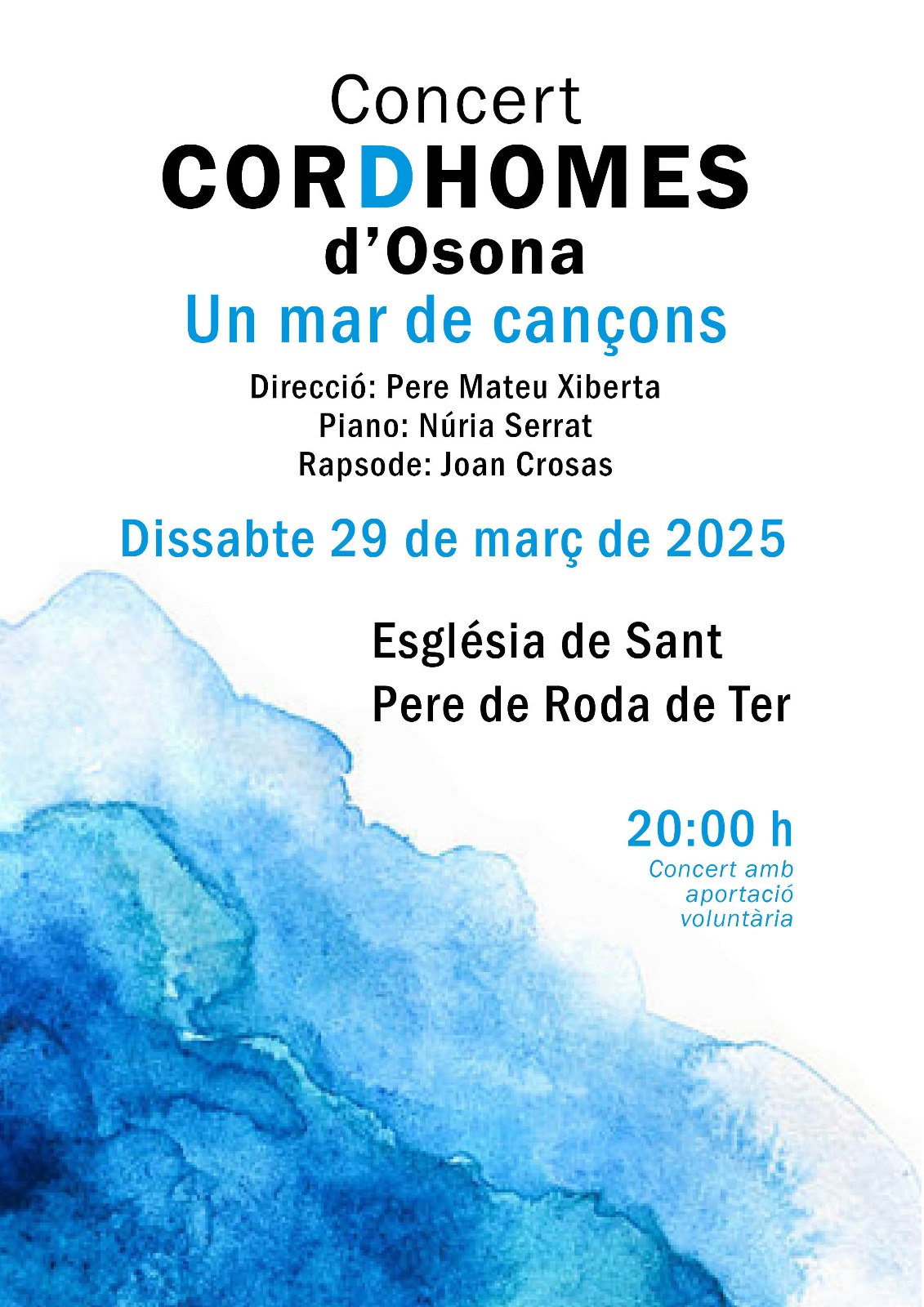 Concert del Cor d'Homes d'Osona