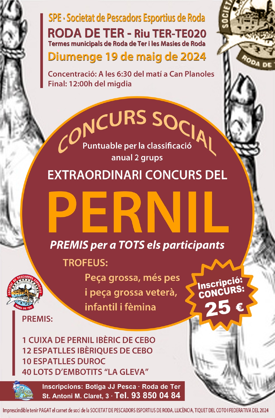 Concurs social de pesca El Pernil