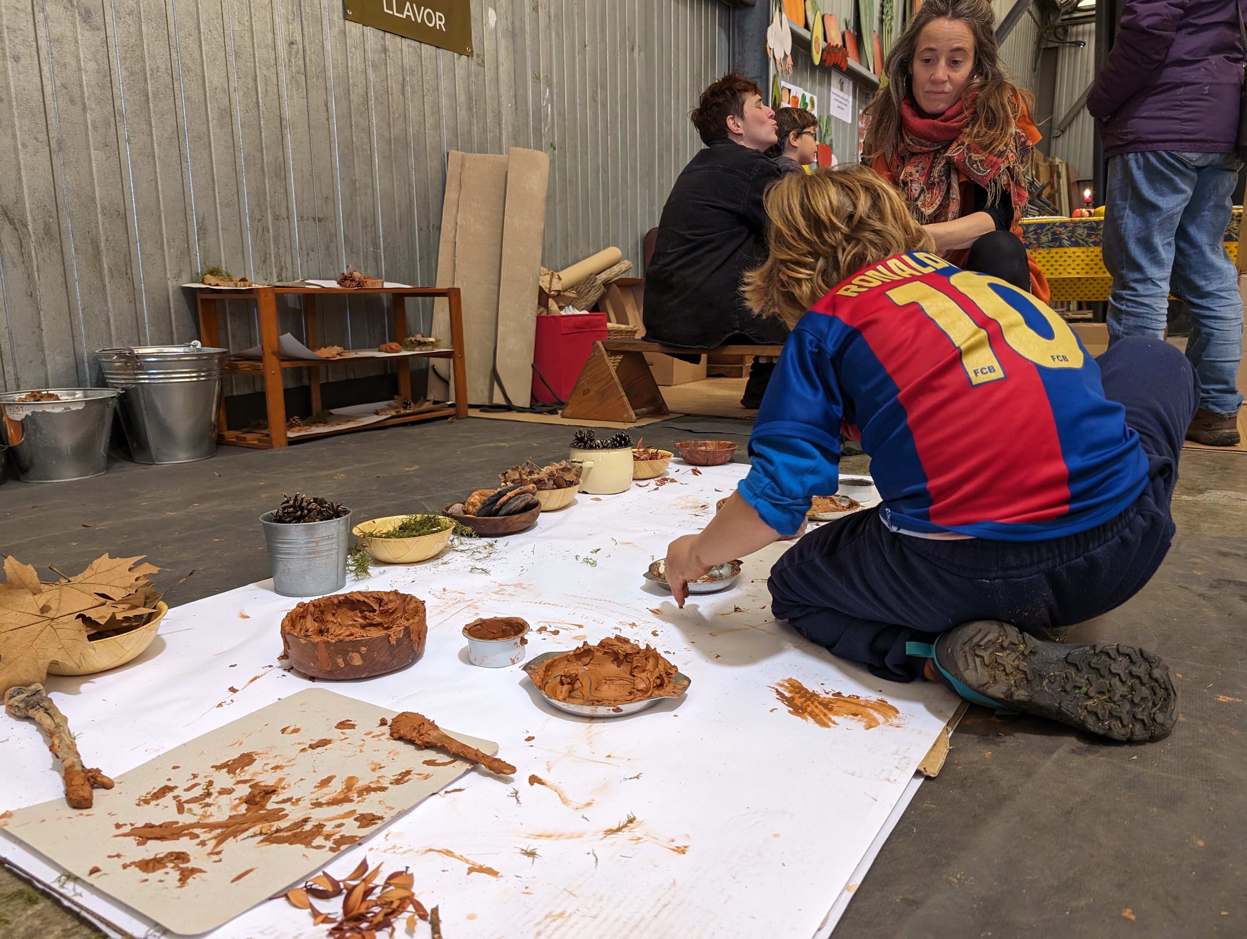 Participada 12a Fira de la Llavor que s'ha hagut adaptat a la pluja