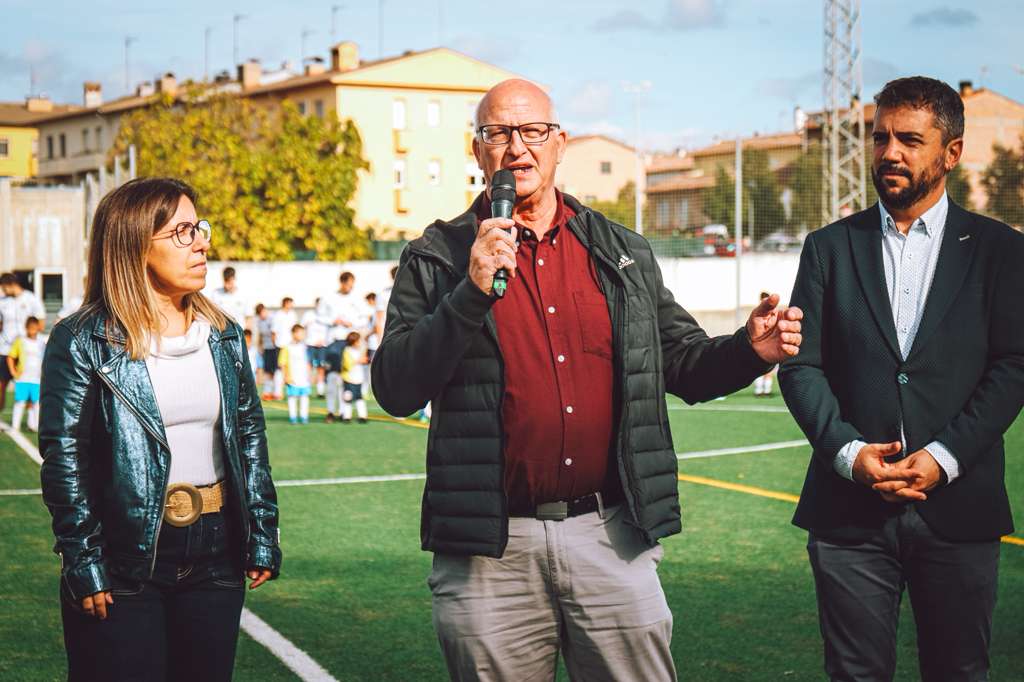 Inauguració de la nova gespa artificial del camp de futbol Inauguració de la nova gespa artificial del camp de futbol